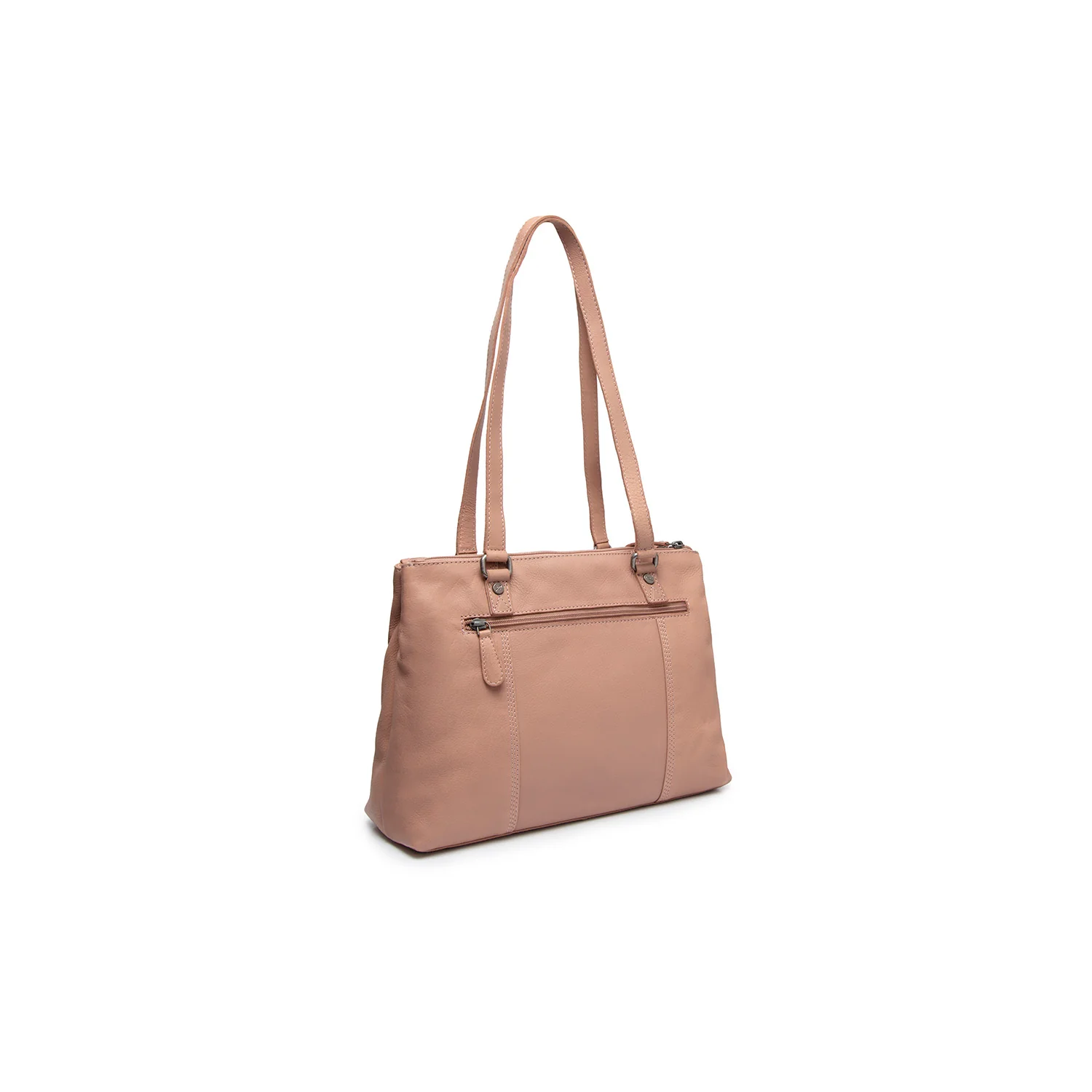 Leather Shoulder Bag Vintage Rose Marvos - Image 7