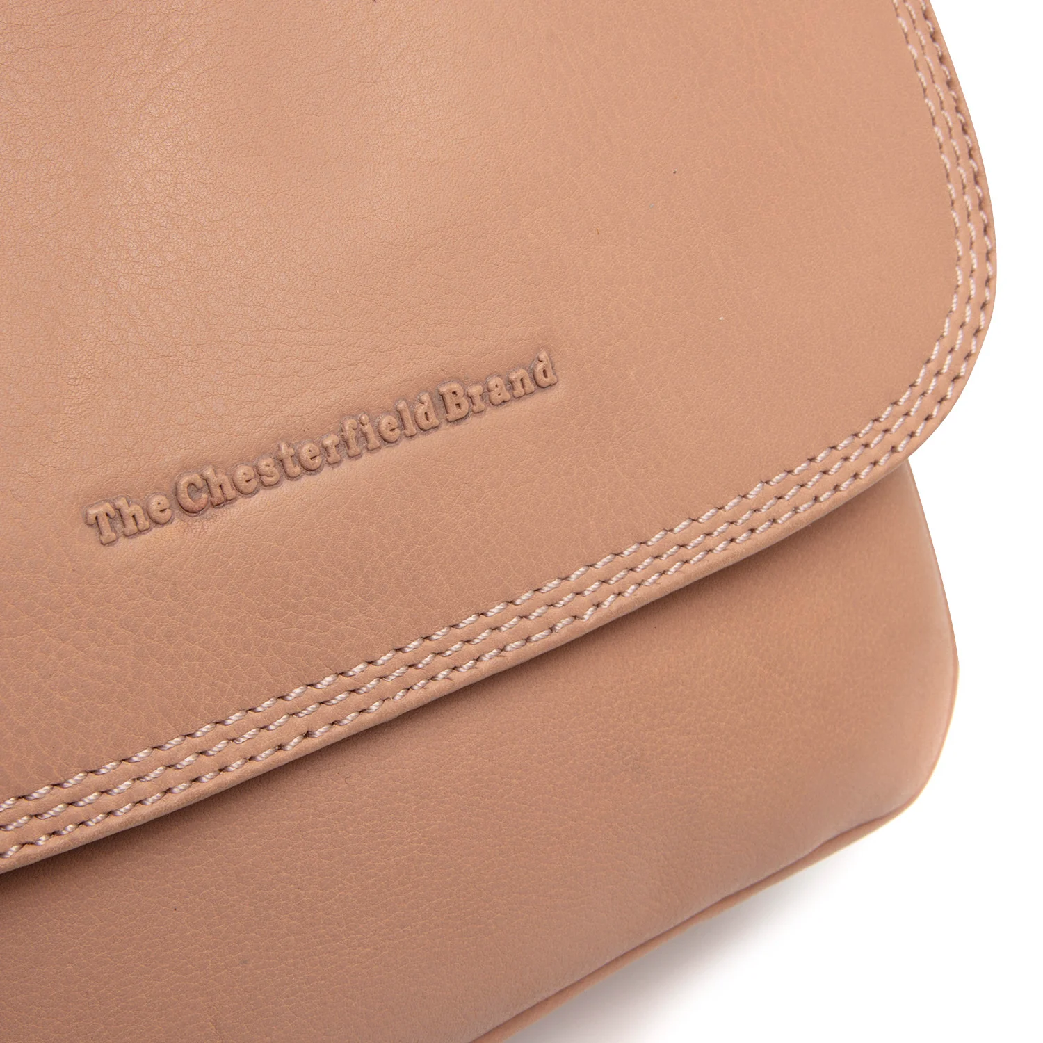 Leather Shoulder Bag Vintage Rose Miloa - Image 2