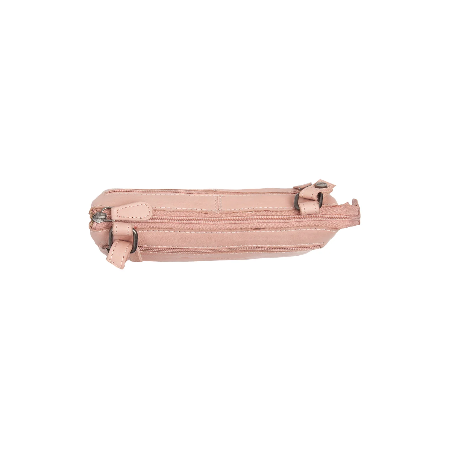Leather Crossbody Bag Vintage Rose Osaka - Image 3