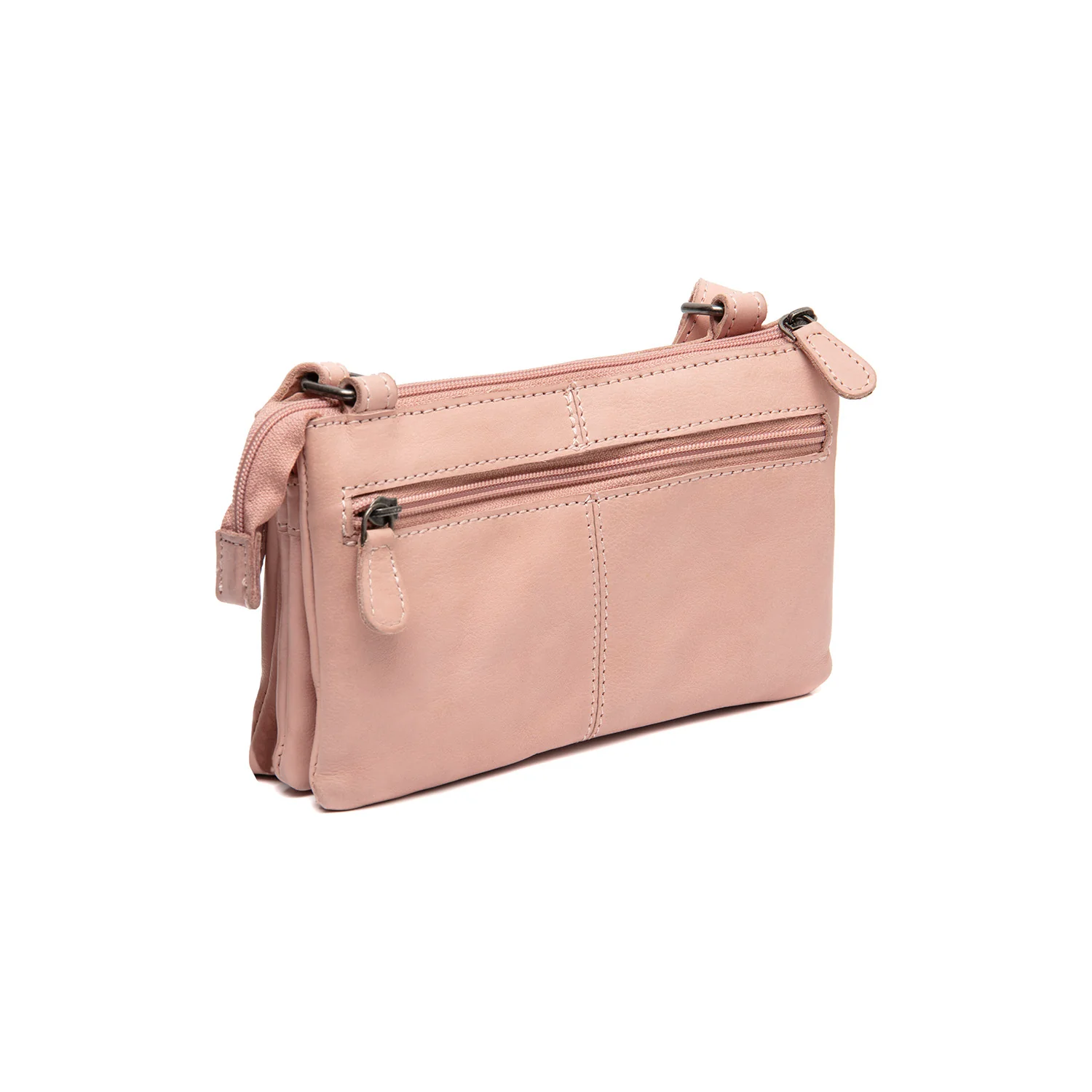 Leather Crossbody Bag Vintage Rose Osaka - Image 6