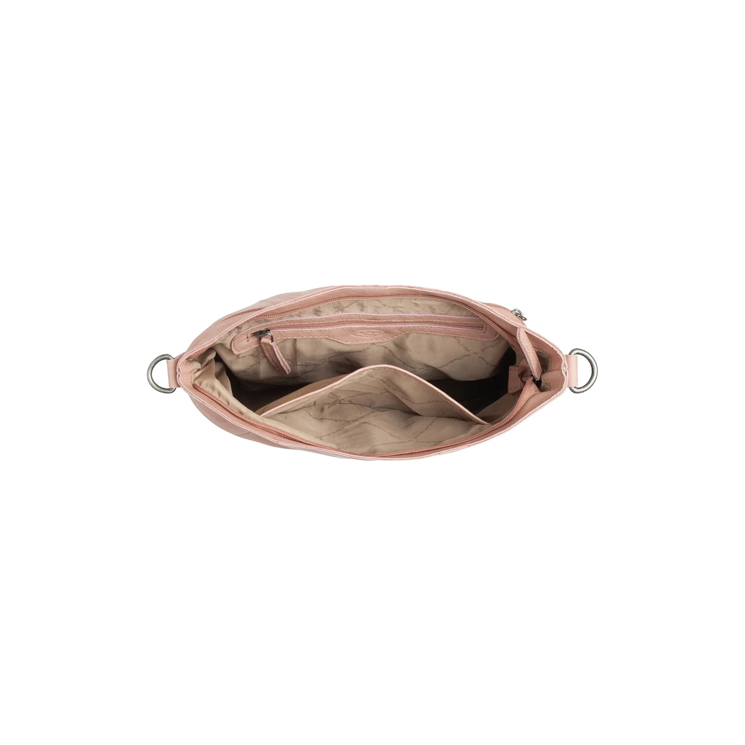Leather Shoulder Bag Vintage Rose Sintra - Image 4