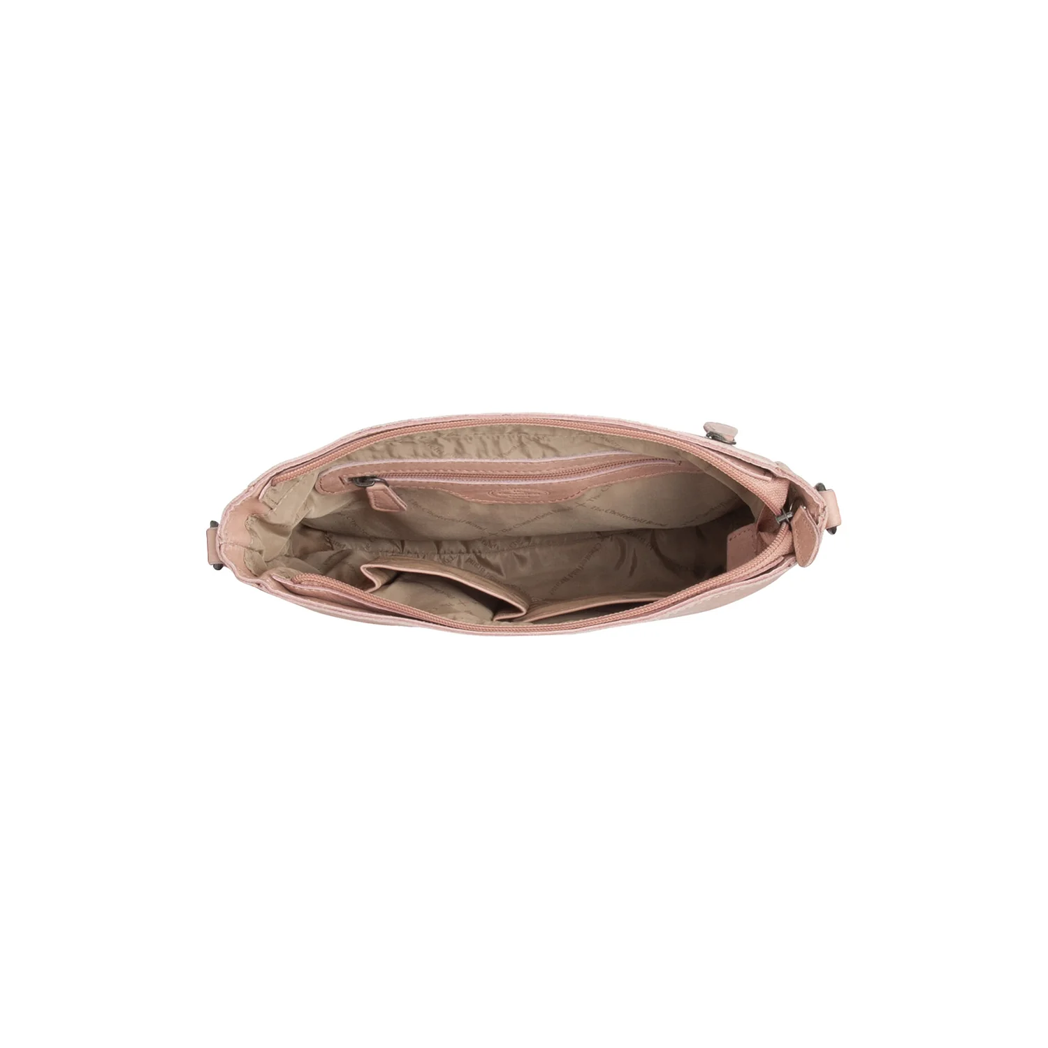 Leather Crossbody Bag Vintage Rose Weimar - Image 4
