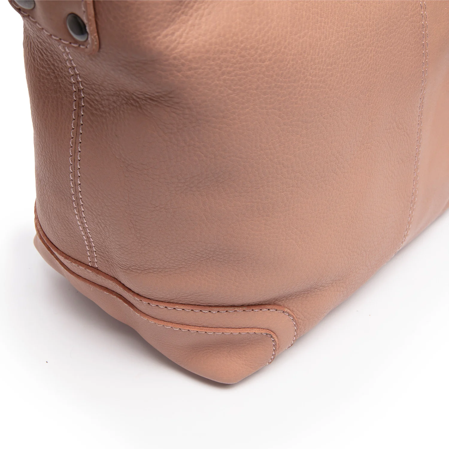 Leather Shoulder Bag Vintage Rose Zarita - Image 5