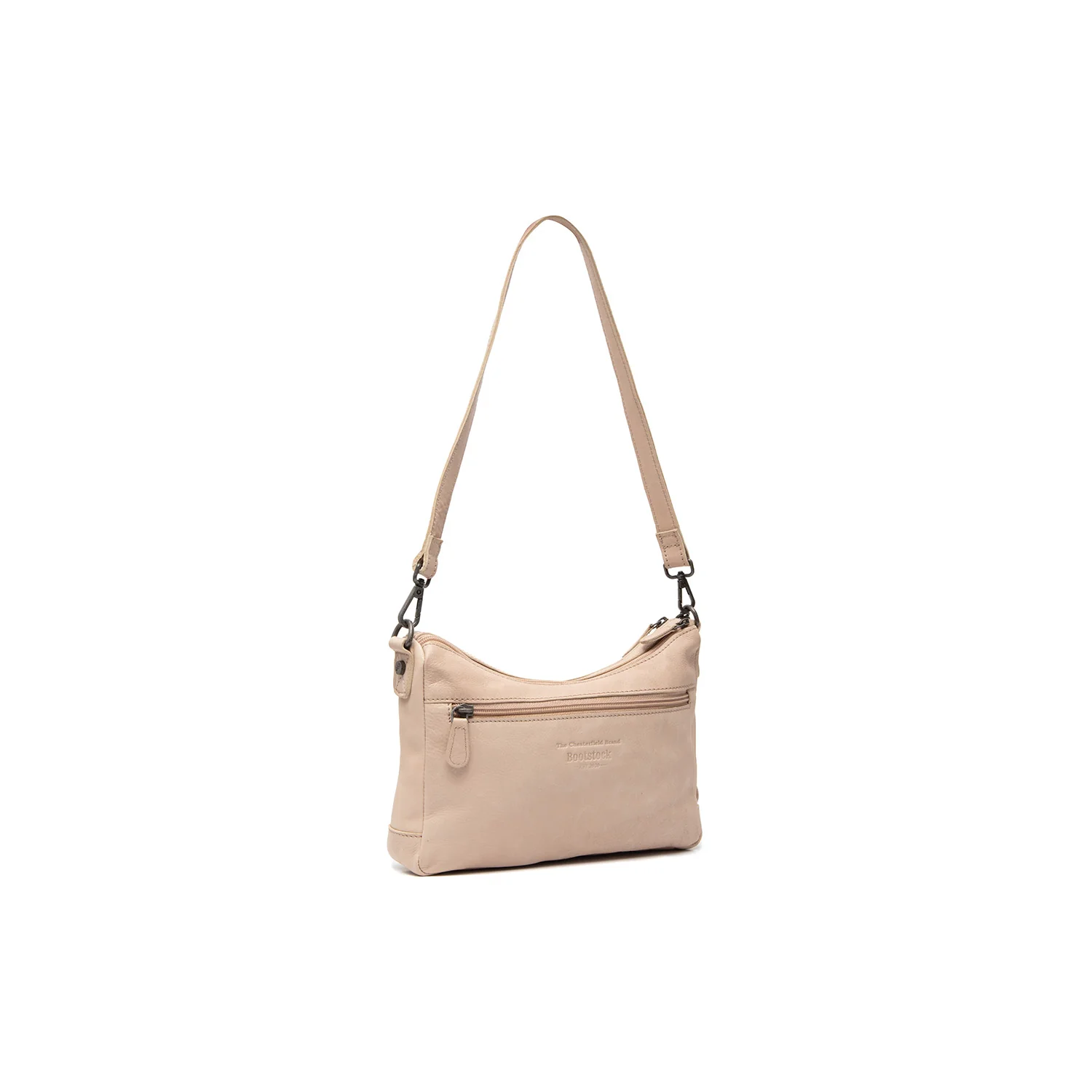Leather Shoulderbag Beige Clover - Image 8