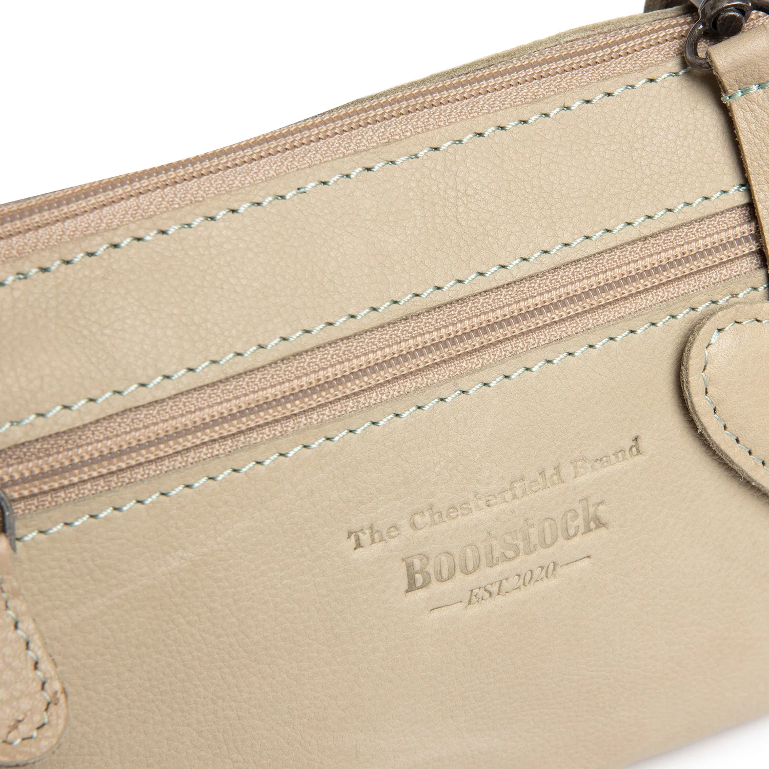 Leather Crossbody Bag Ocean Green Tovelove - Image 6