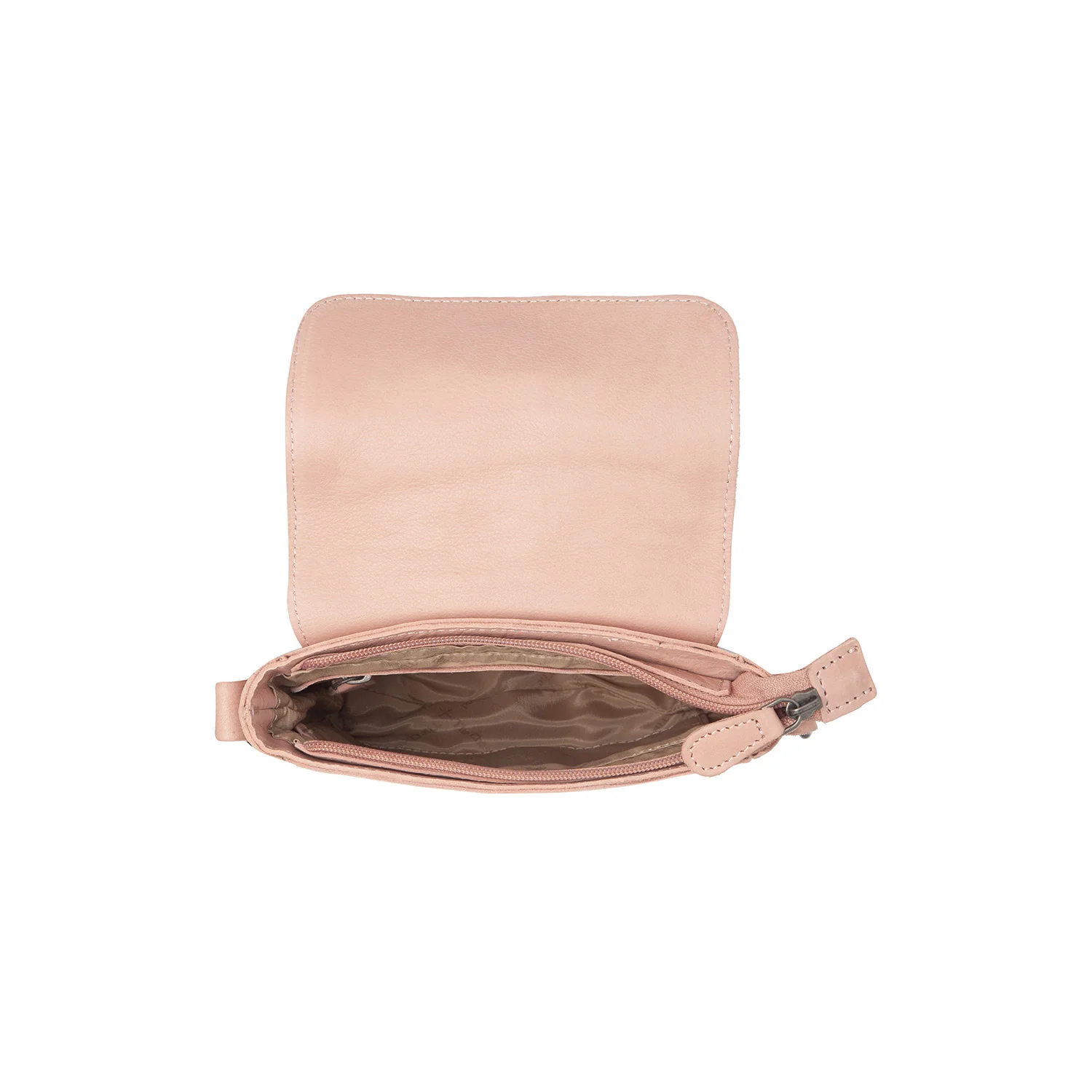 Leather Crossbody Bag Vintage Rose Feynor - Image 7