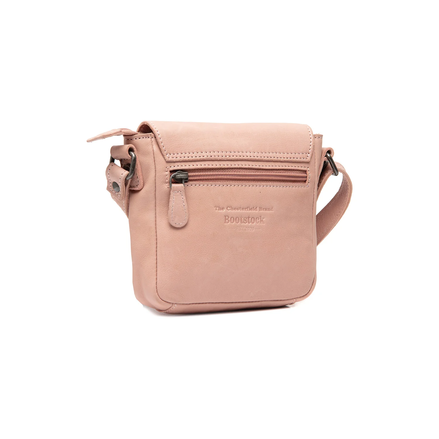 Leather Crossbody Bag Vintage Rose Feynor - Image 8