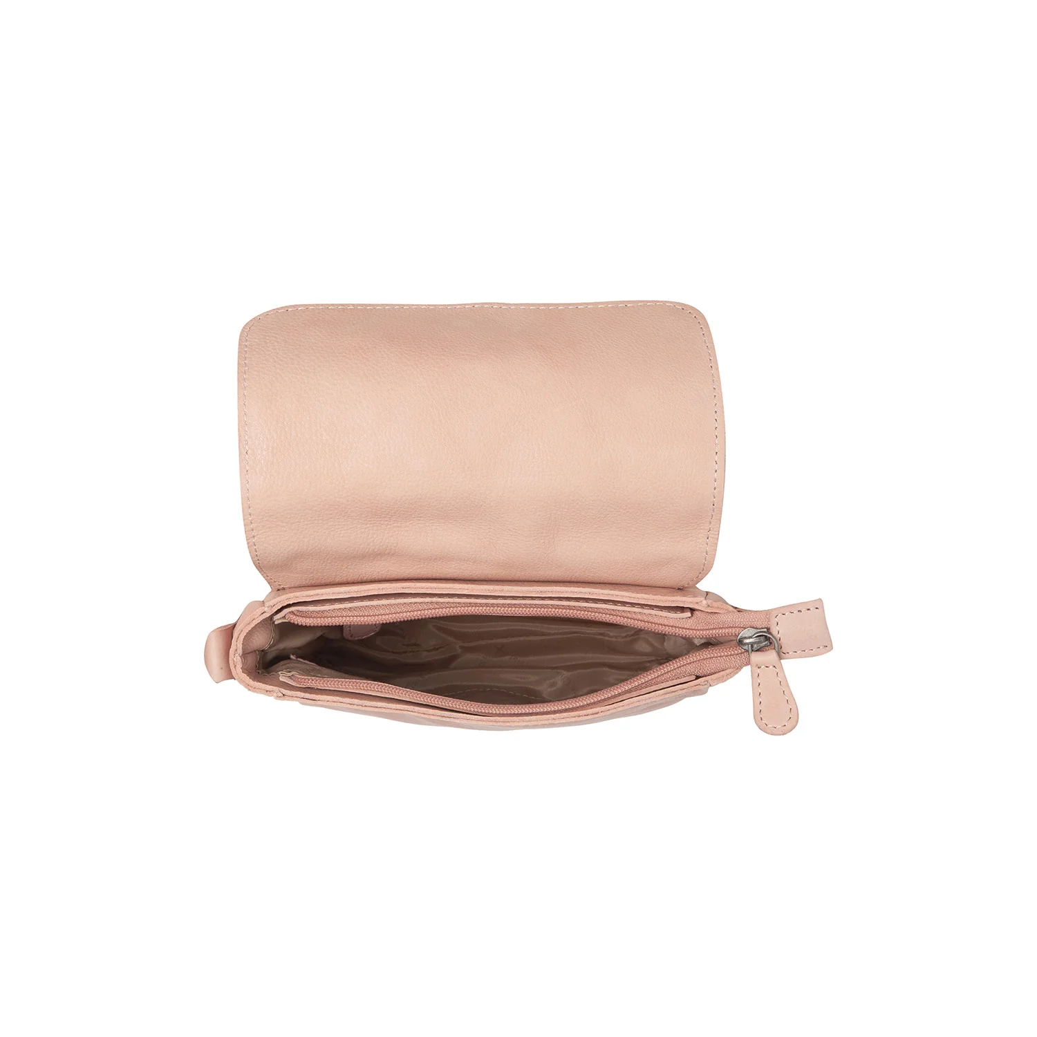 Leather Crossbody Bag Vintage Rose Primrose - Image 7