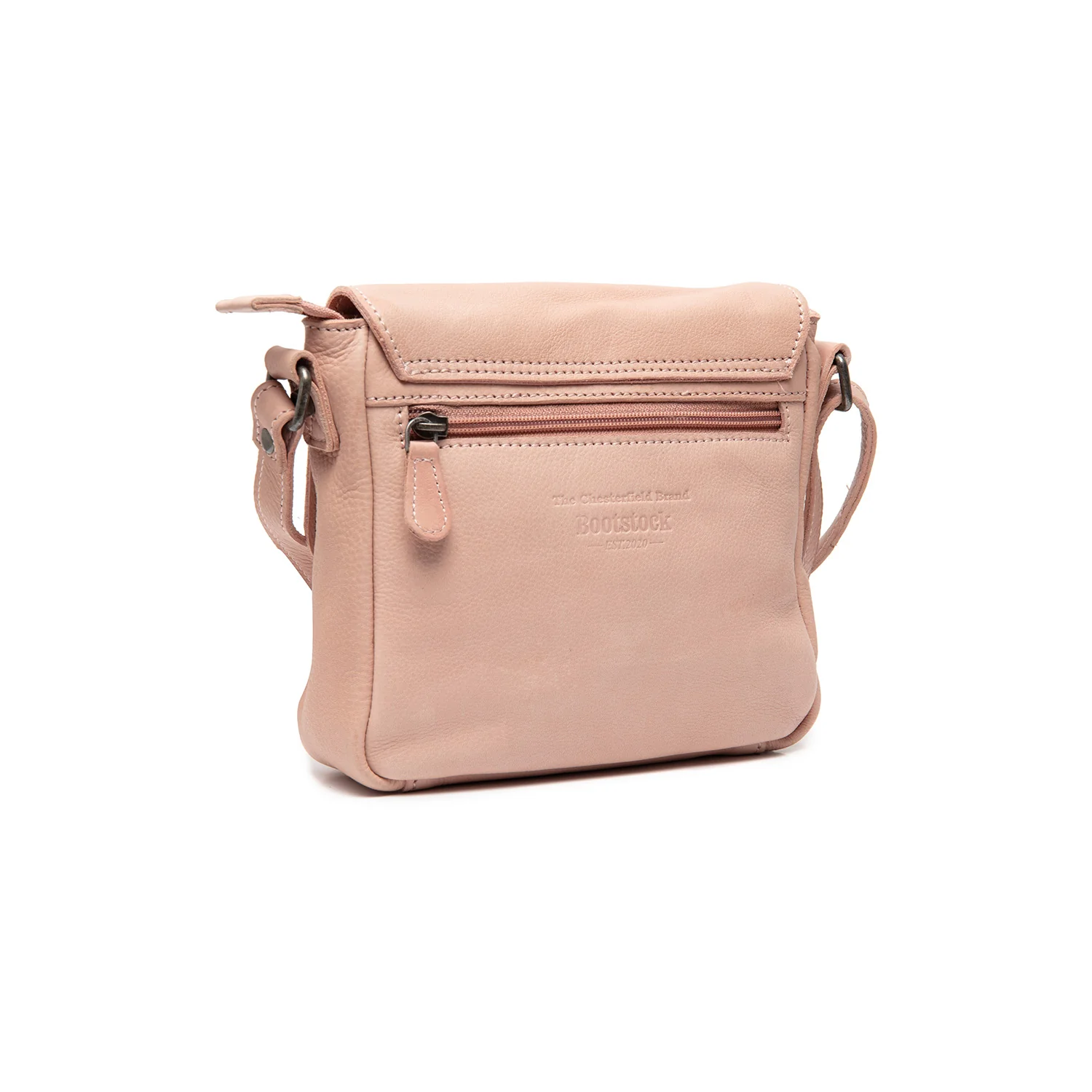 Leather Crossbody Bag Vintage Rose Primrose - Image 8
