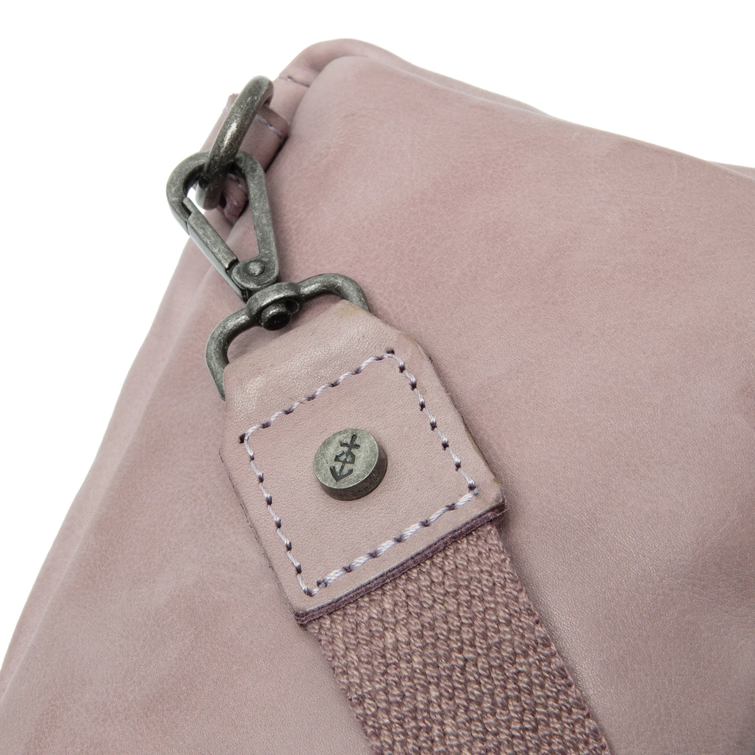 Leather Sling Bag Lavender Lilac Cambridge - Image 5