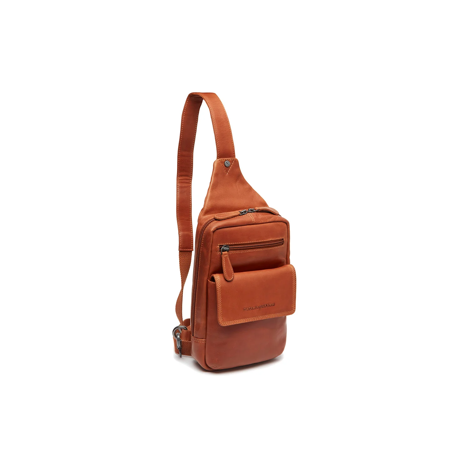 Leather Sling Bag Cognac Turelle