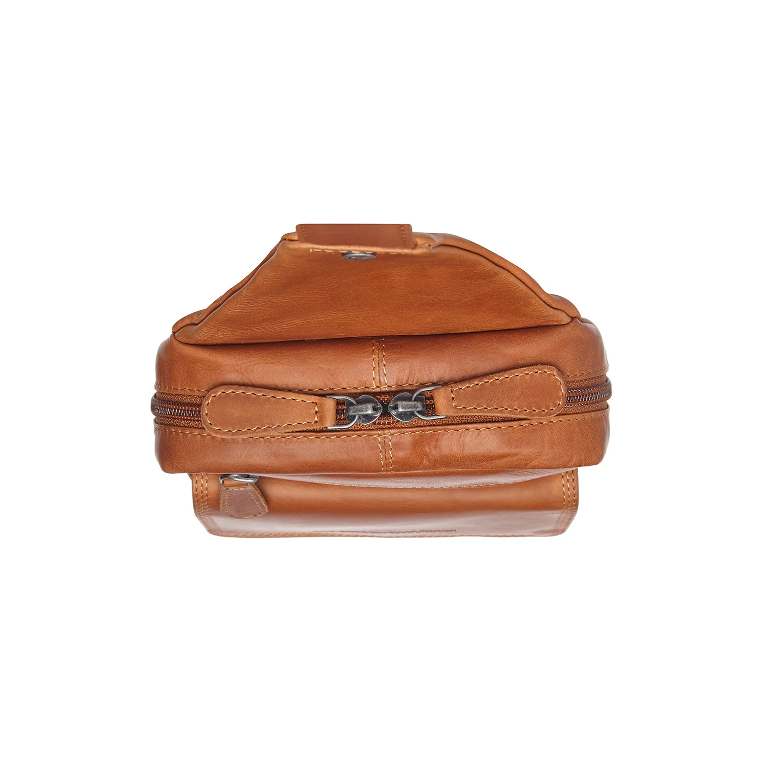 Leather Sling Bag Cognac Turelle - Image 5
