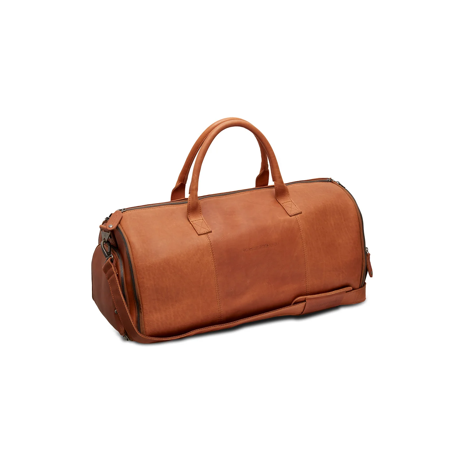 Leather Garment Bag Cognac Finlay