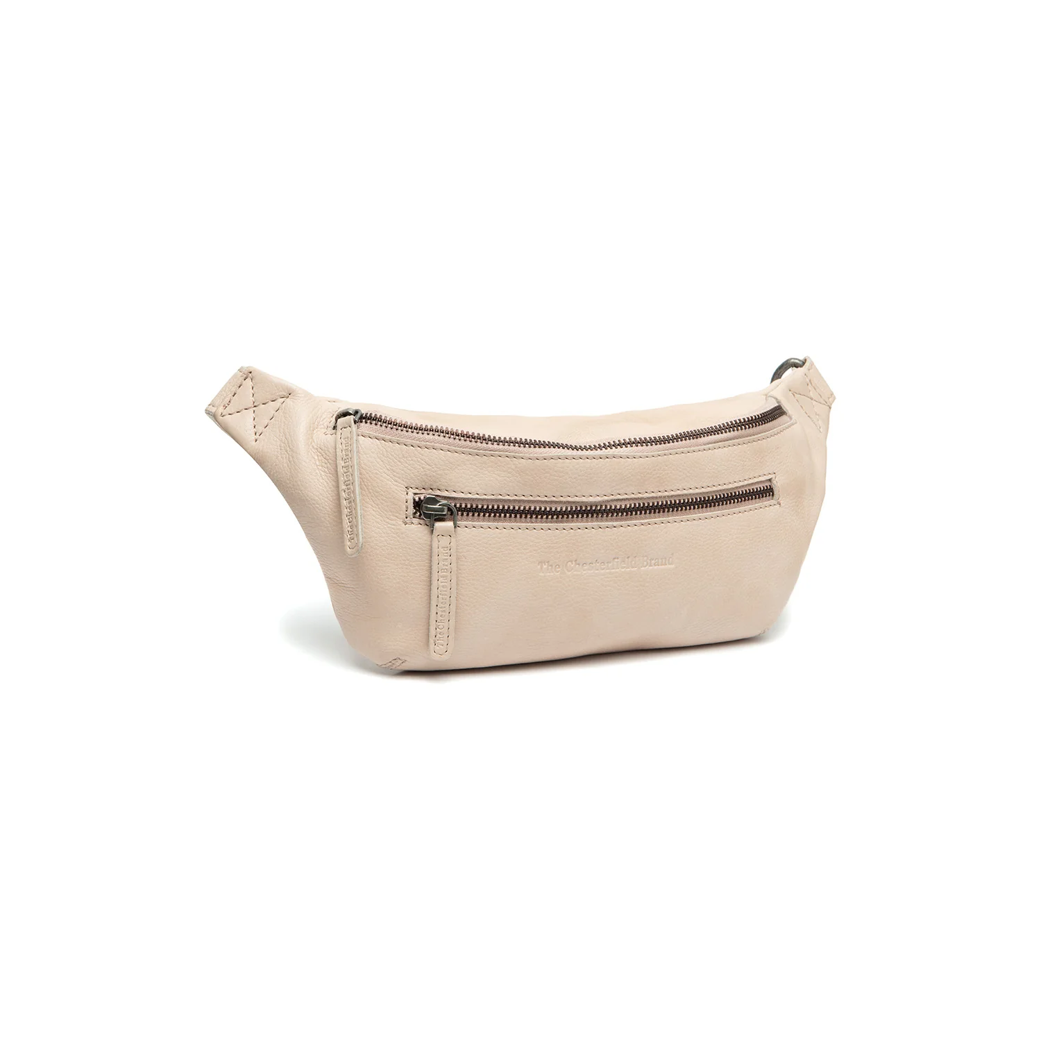Leather Belt Bag Beige Severo