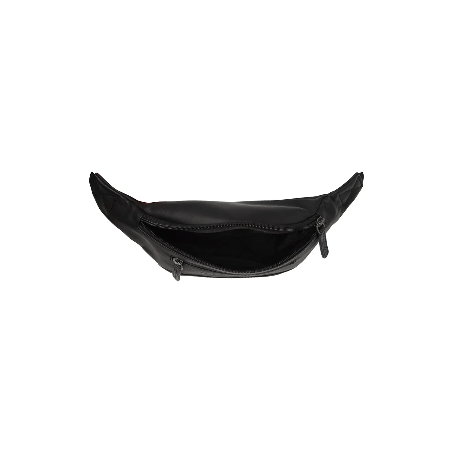 Leather Belt Bag Black Brana - Image 3