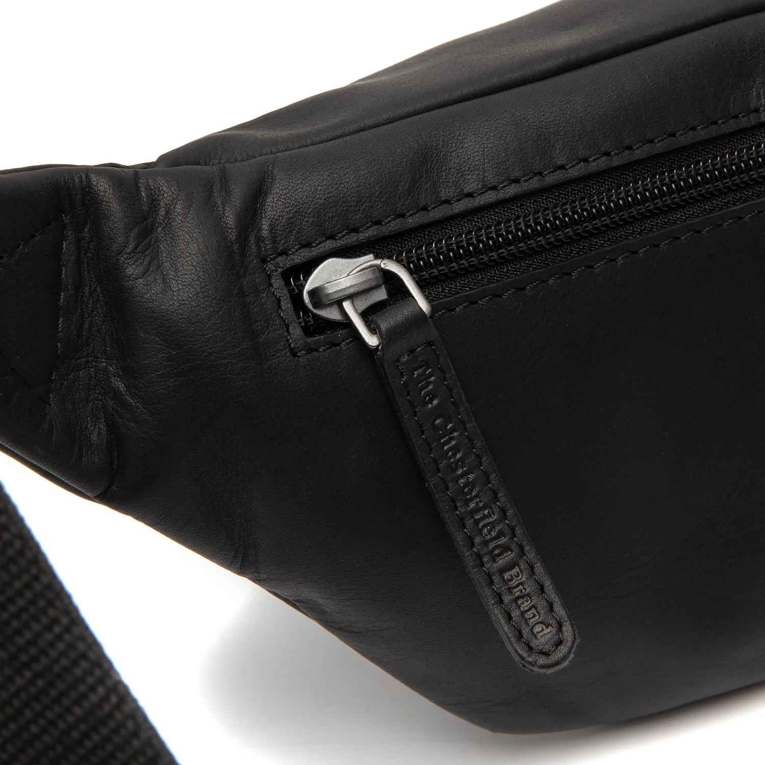 Leather Belt Bag Black Brana - Image 4