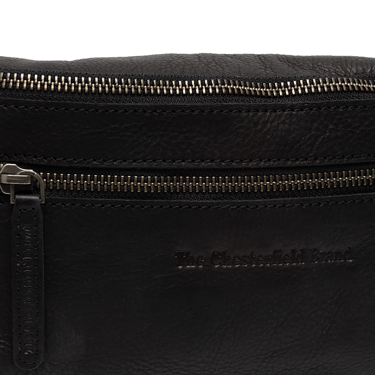Leather Belt Bag Black Severo - Image 2