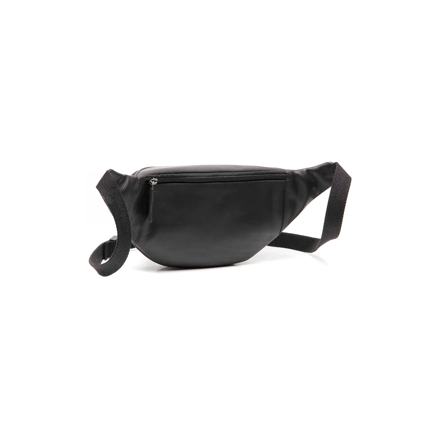 Leather Belt Bag Black Vernio - Image 7