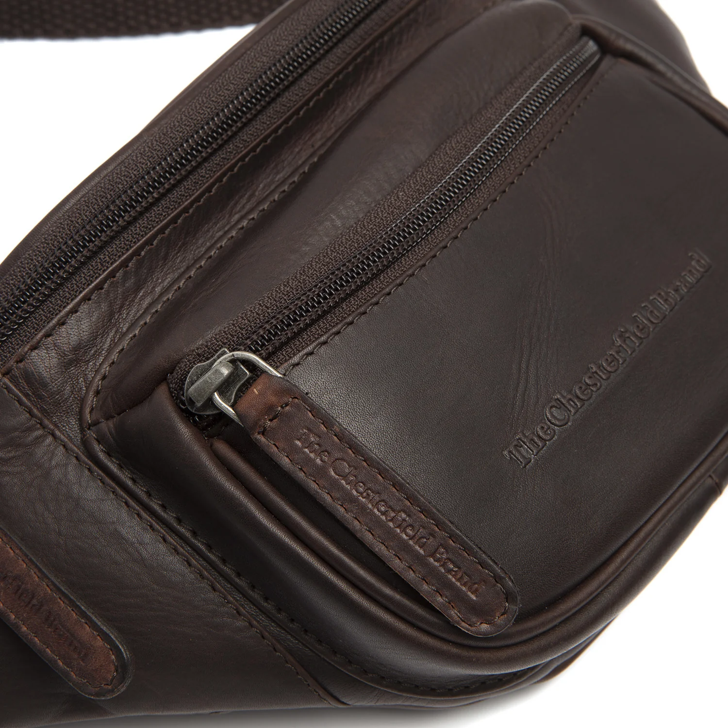 Leather Belt Bag Brown Jack - Image 6