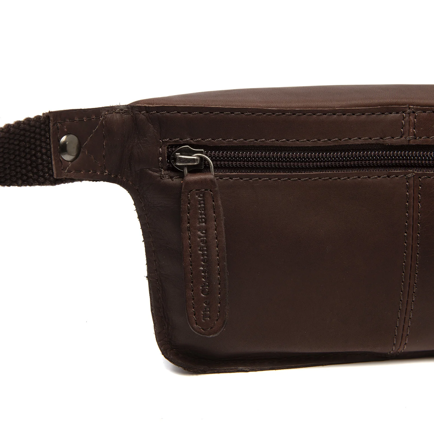Leather Belt Bag Brown Toronto - Image 3