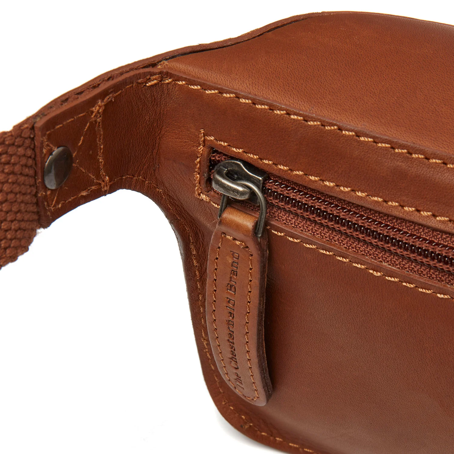 Leather Belt Bag Cognac Toronto - Image 5