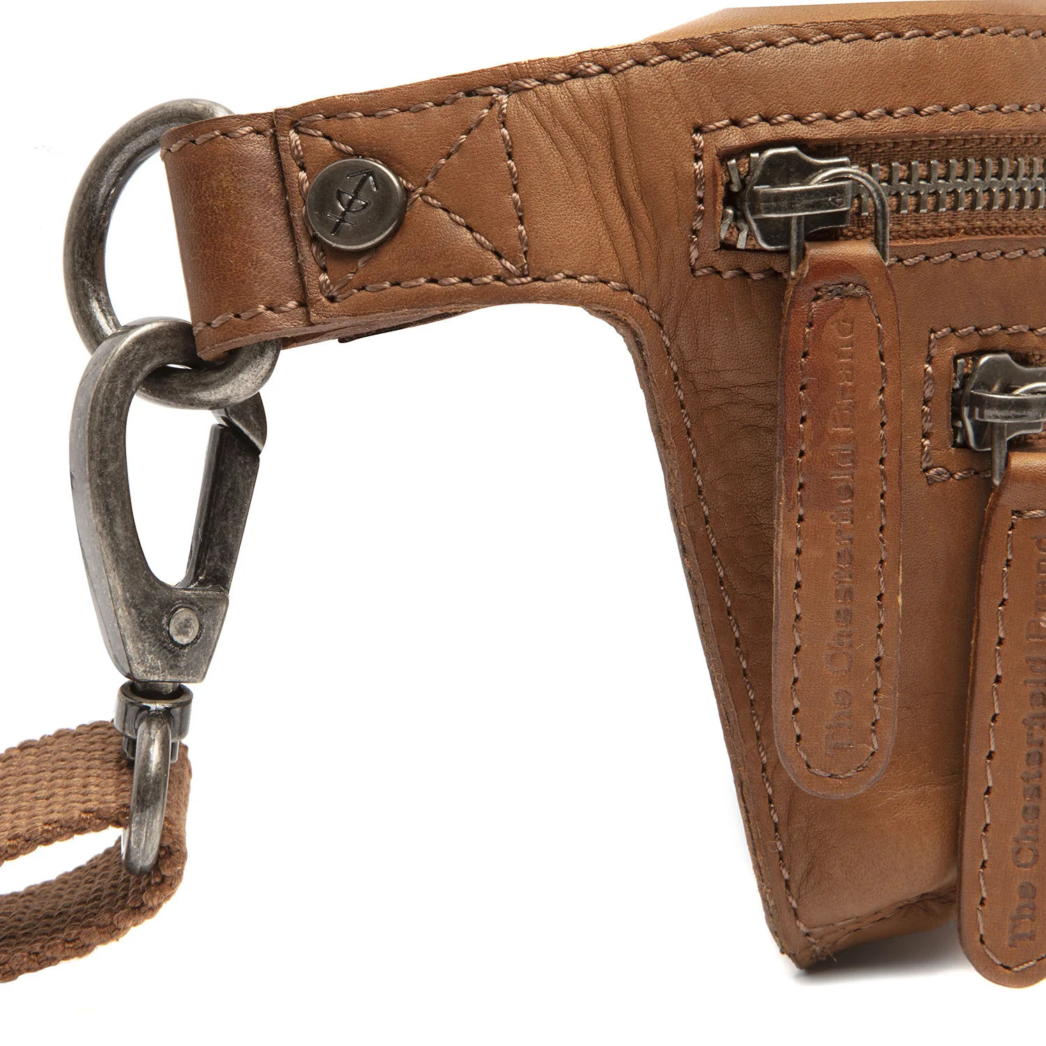 Leather Belt Bag Cognac Toronto - Image 8