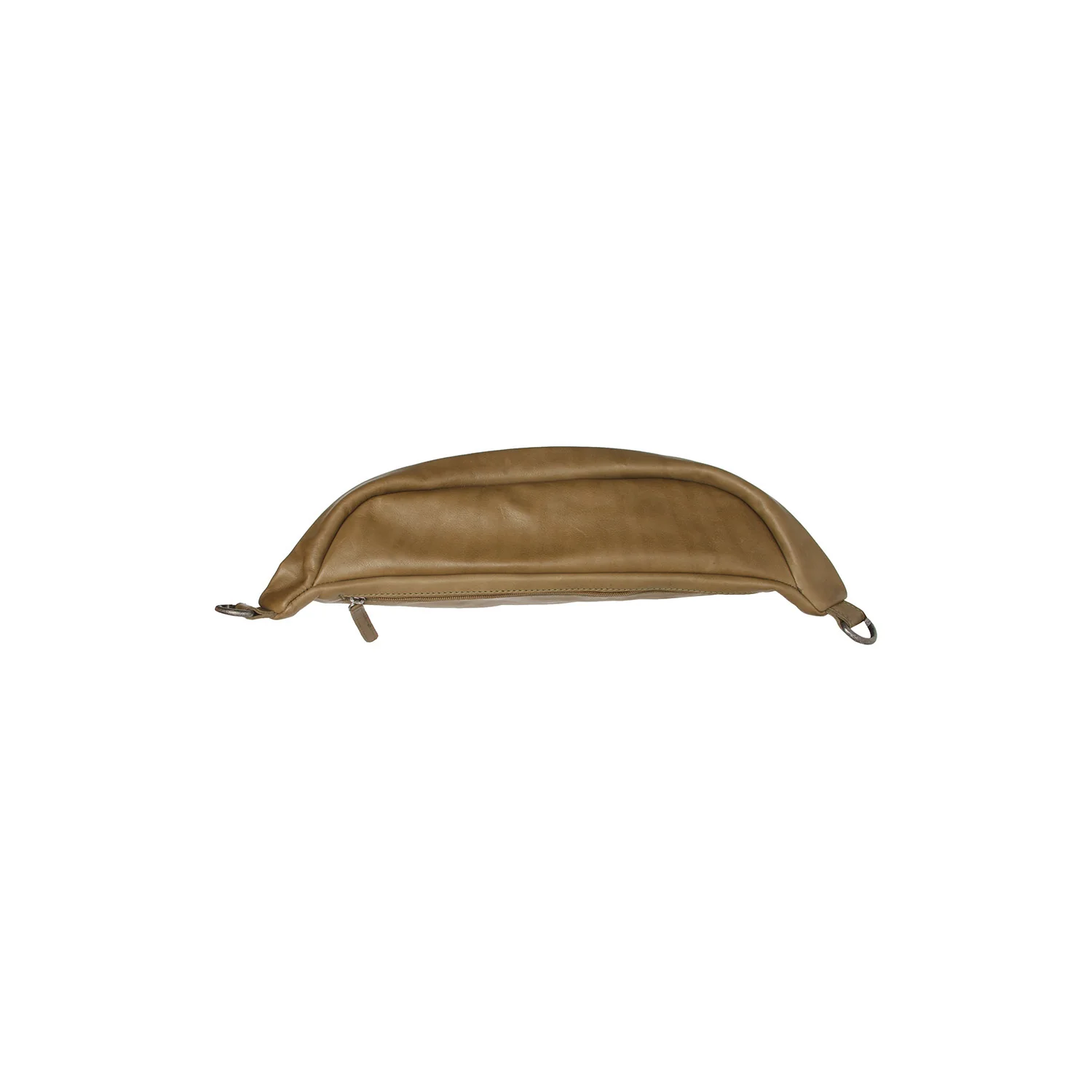 Leather Belt Bag Olive Green Kruger - Image 4