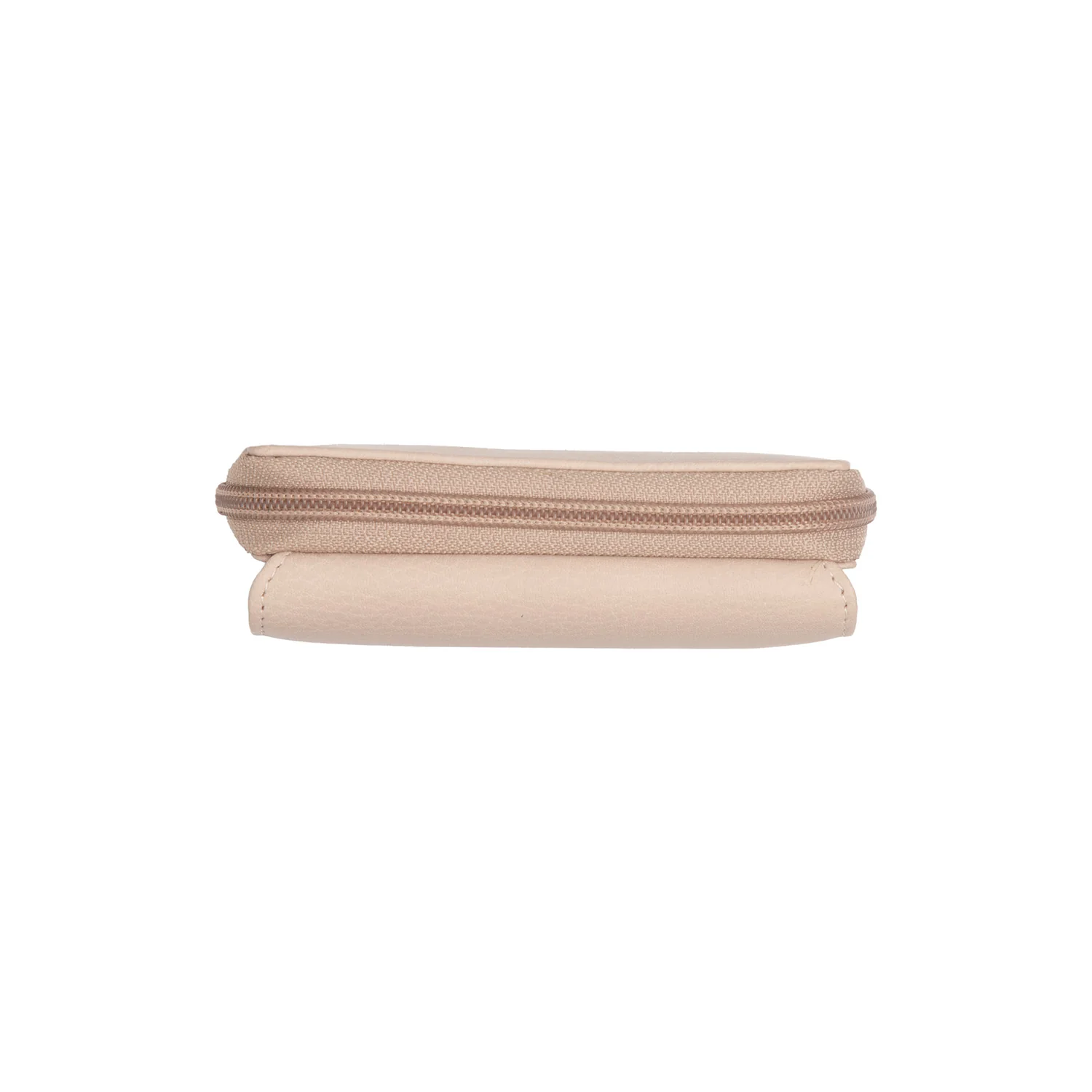 Leather Wallet Beige Zelan - Image 5