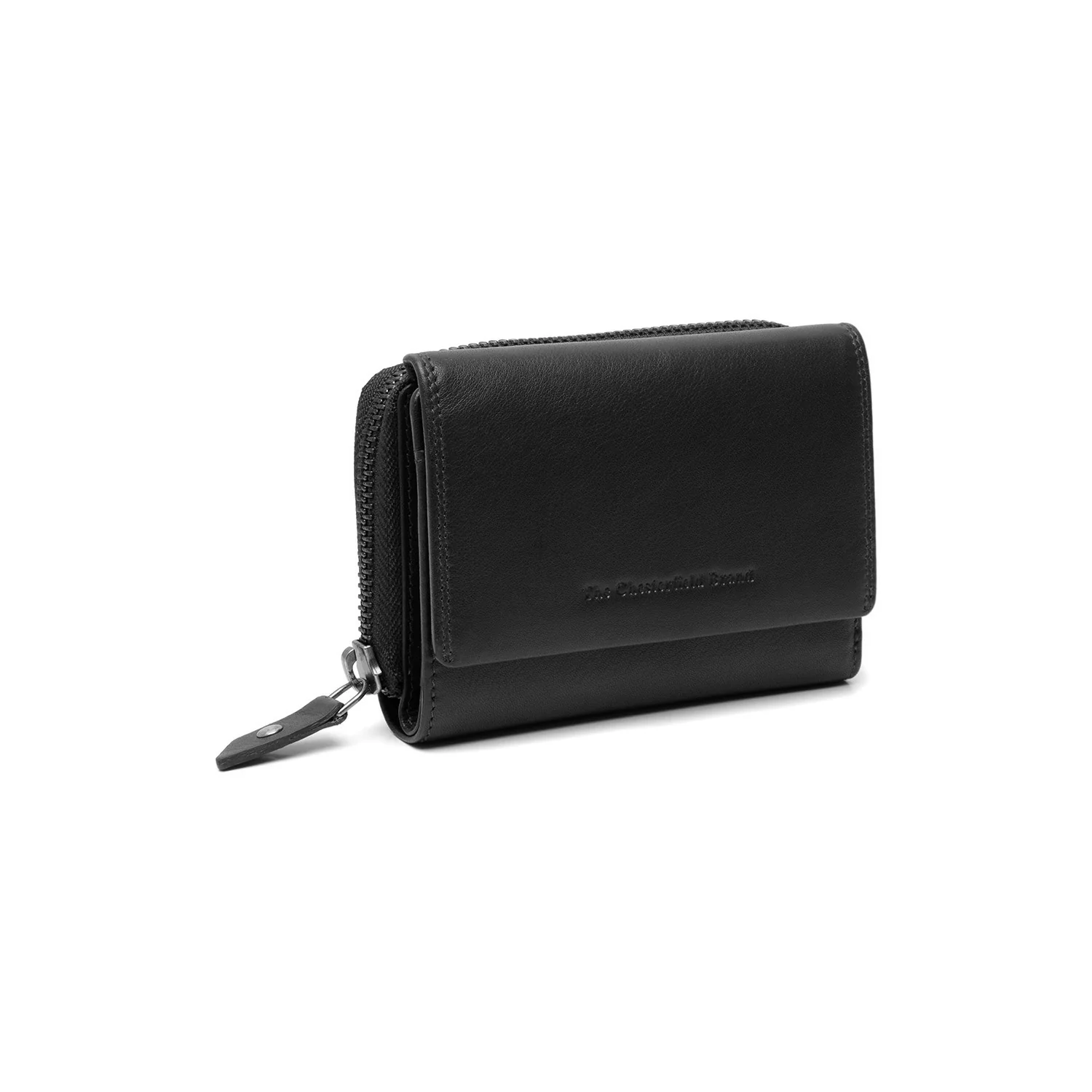 Leather Wallet Black Aldra