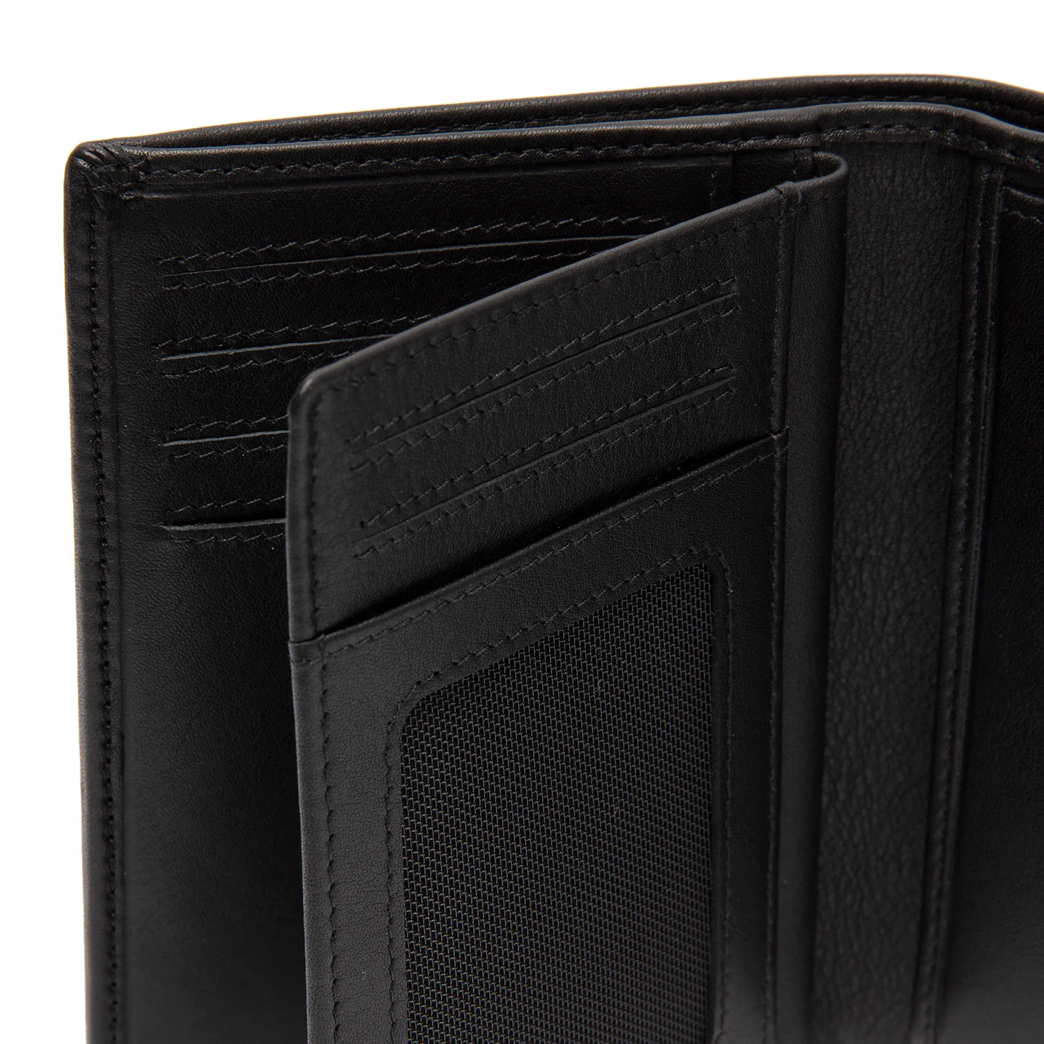 Leather Wallet Black Hanson - Image 5