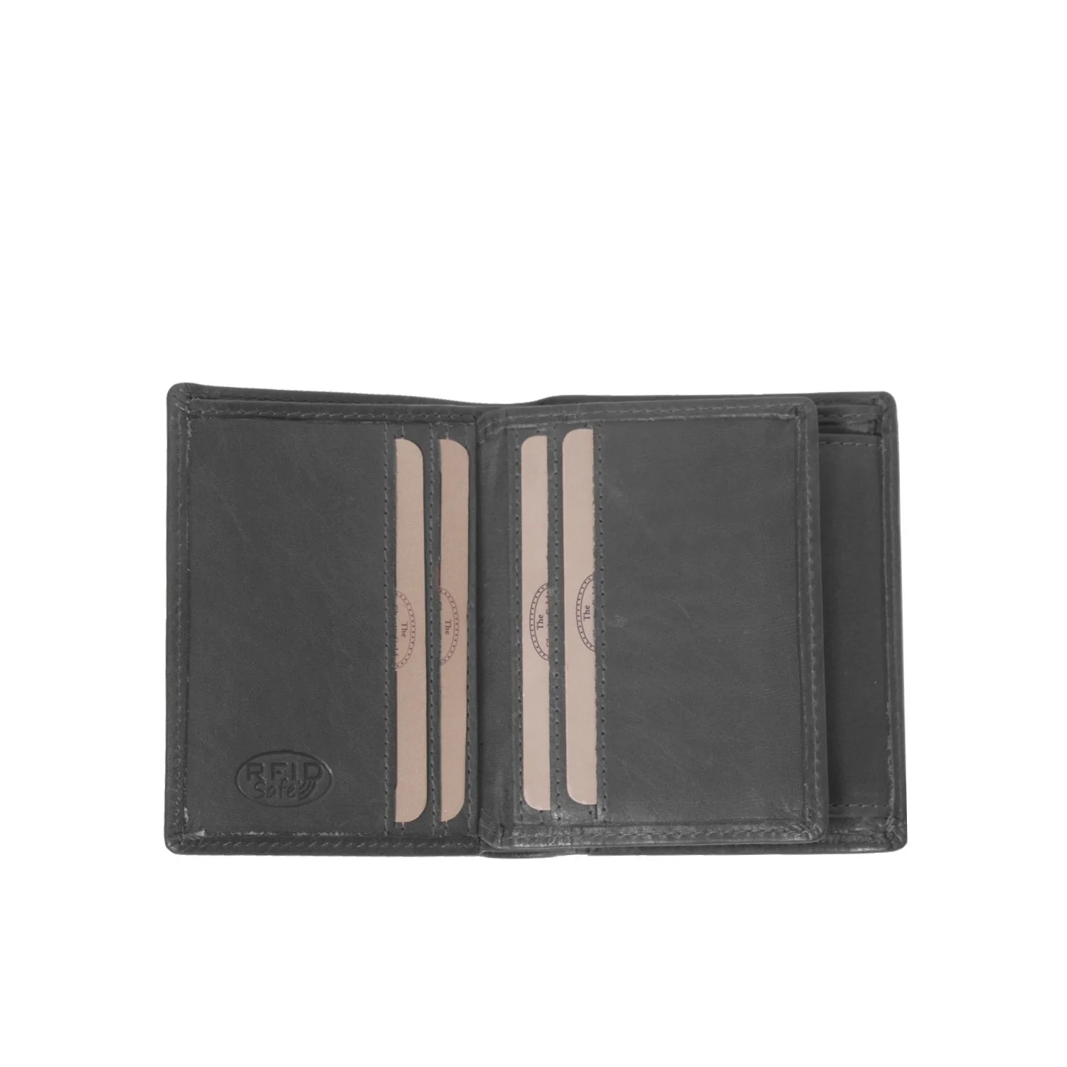 Leather Wallet Black Hereford - Image 2