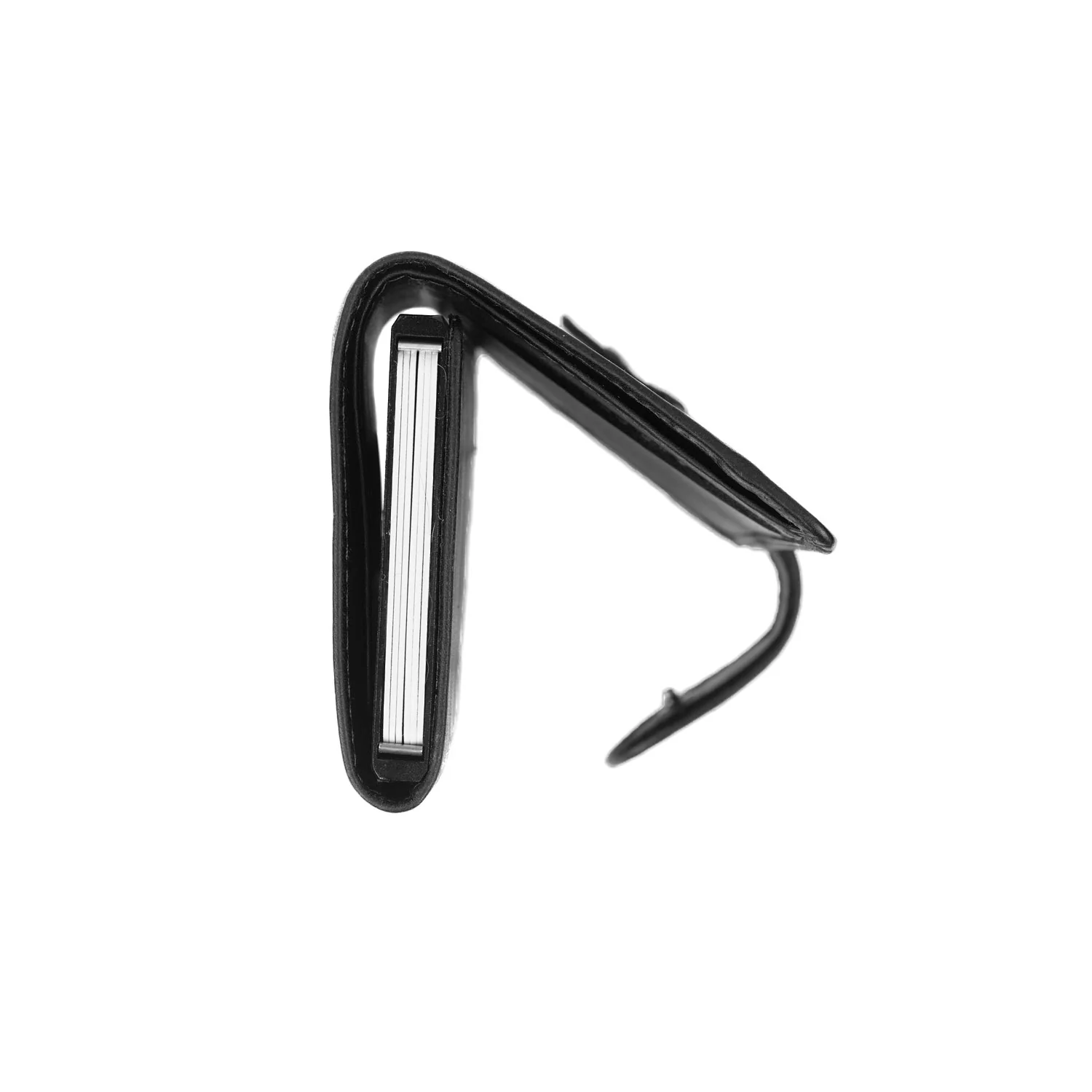 Leather Card Holder Black Leicester - Image 6