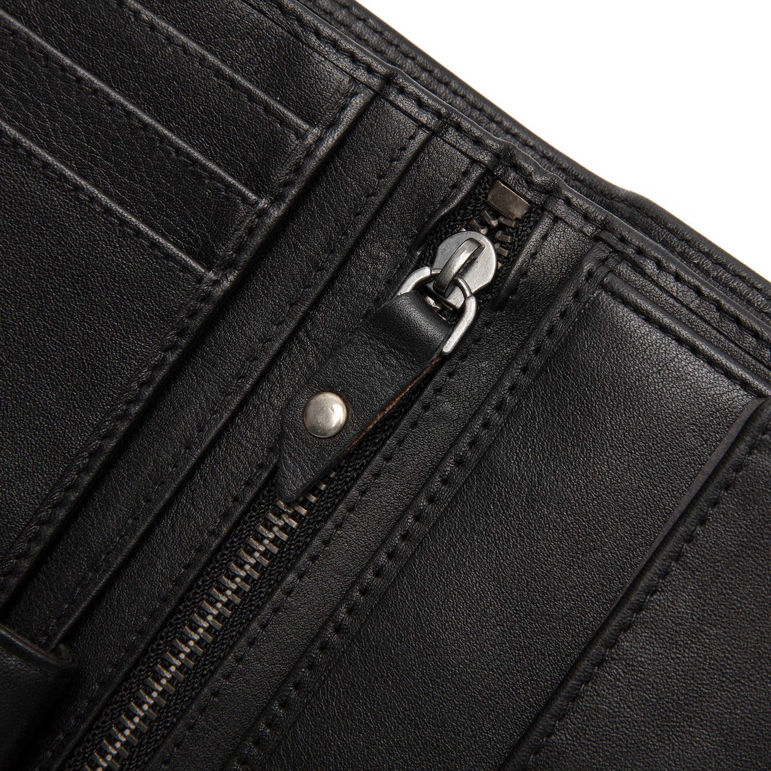 Leather Wallet Black Leroy - Image 7