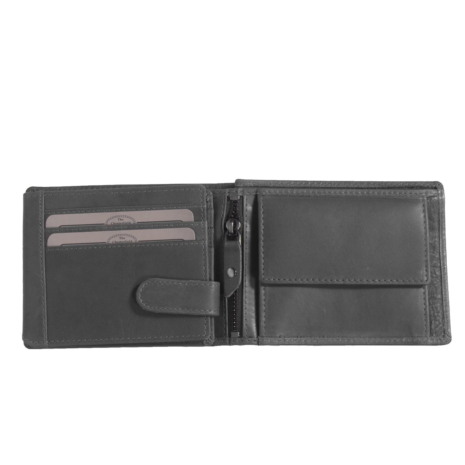 Leather Wallet Black Marion - Image 2