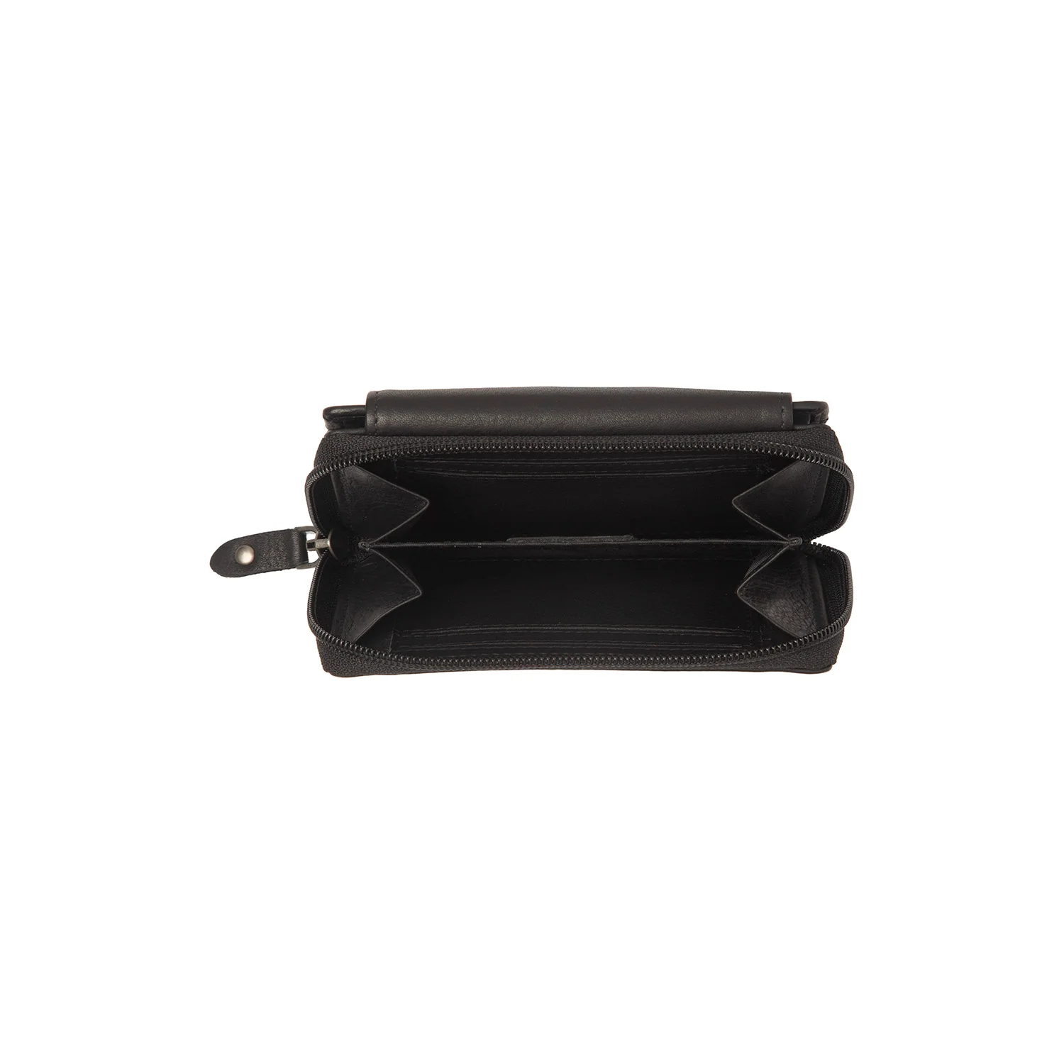 Leather Wallet Black Orveta - Image 3