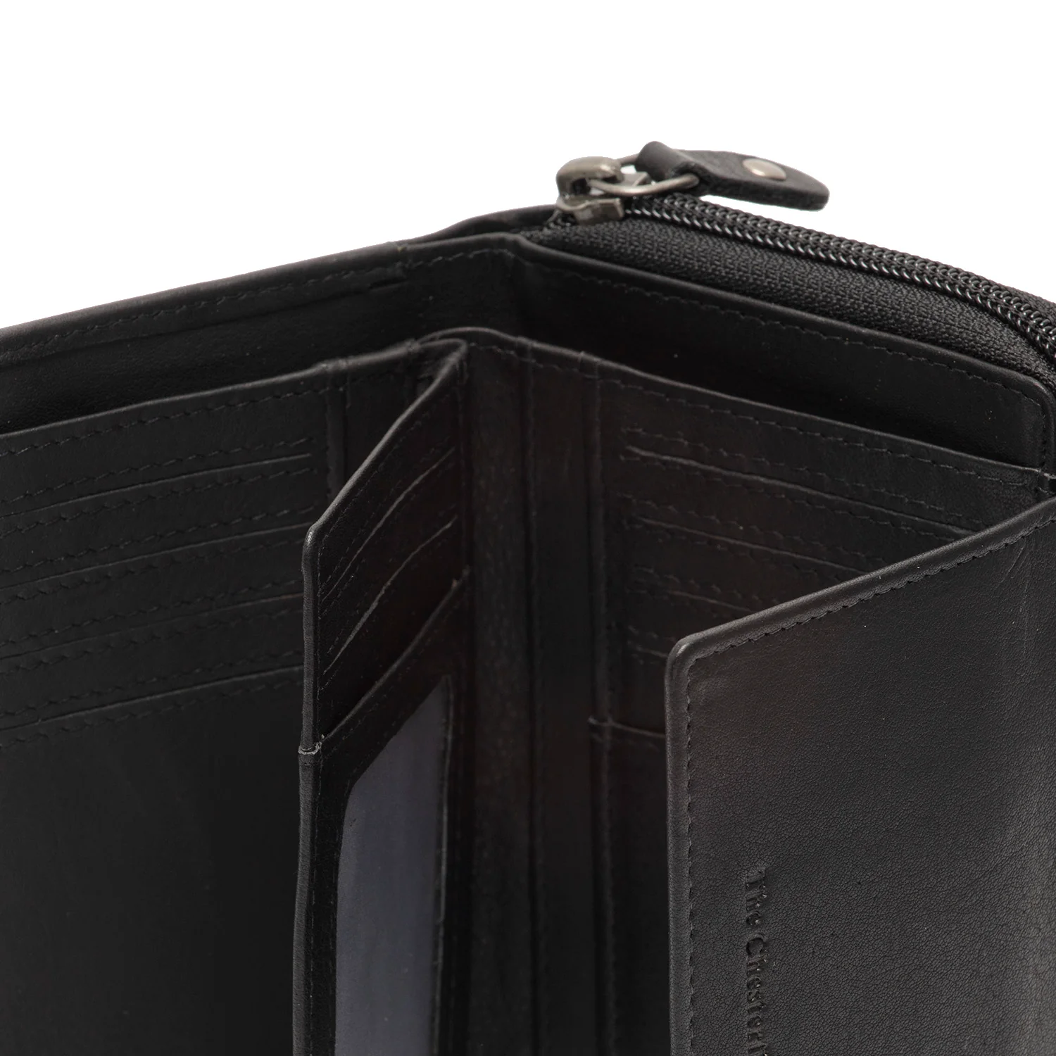 Leather Wallet Black Orveta - Image 5