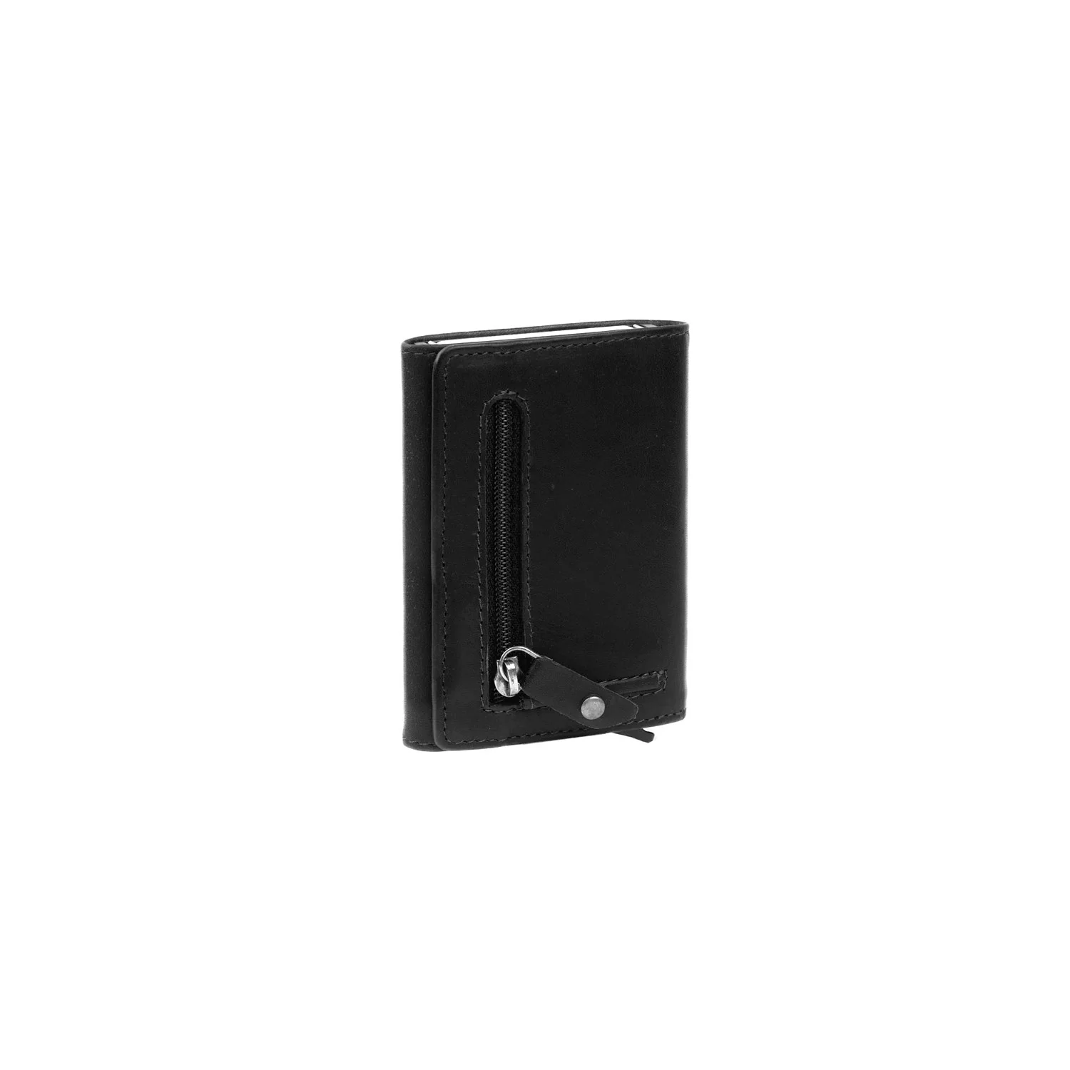 Leather Card Holder Black Palma - Image 4