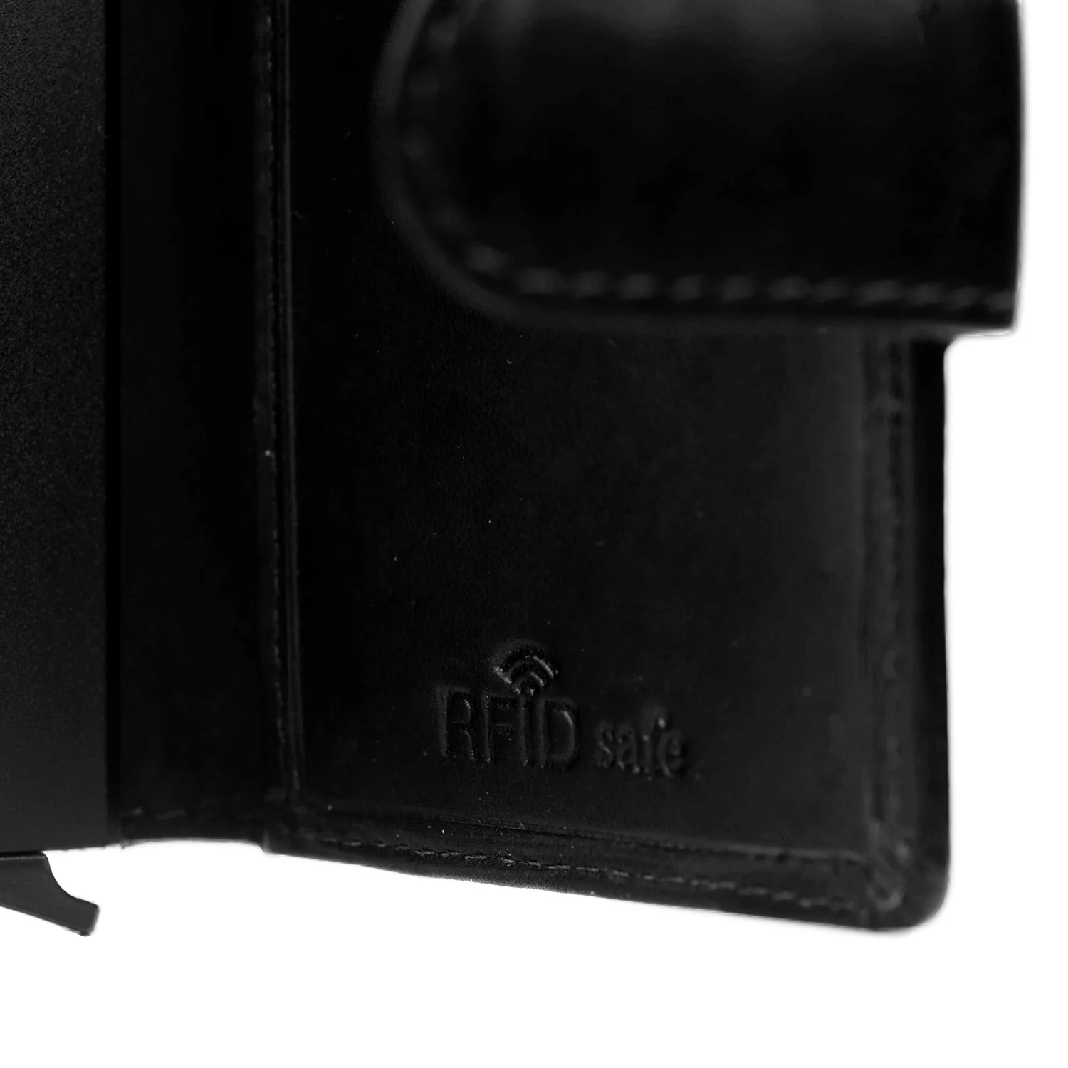 Leather Card Holder Black Palma - Image 7