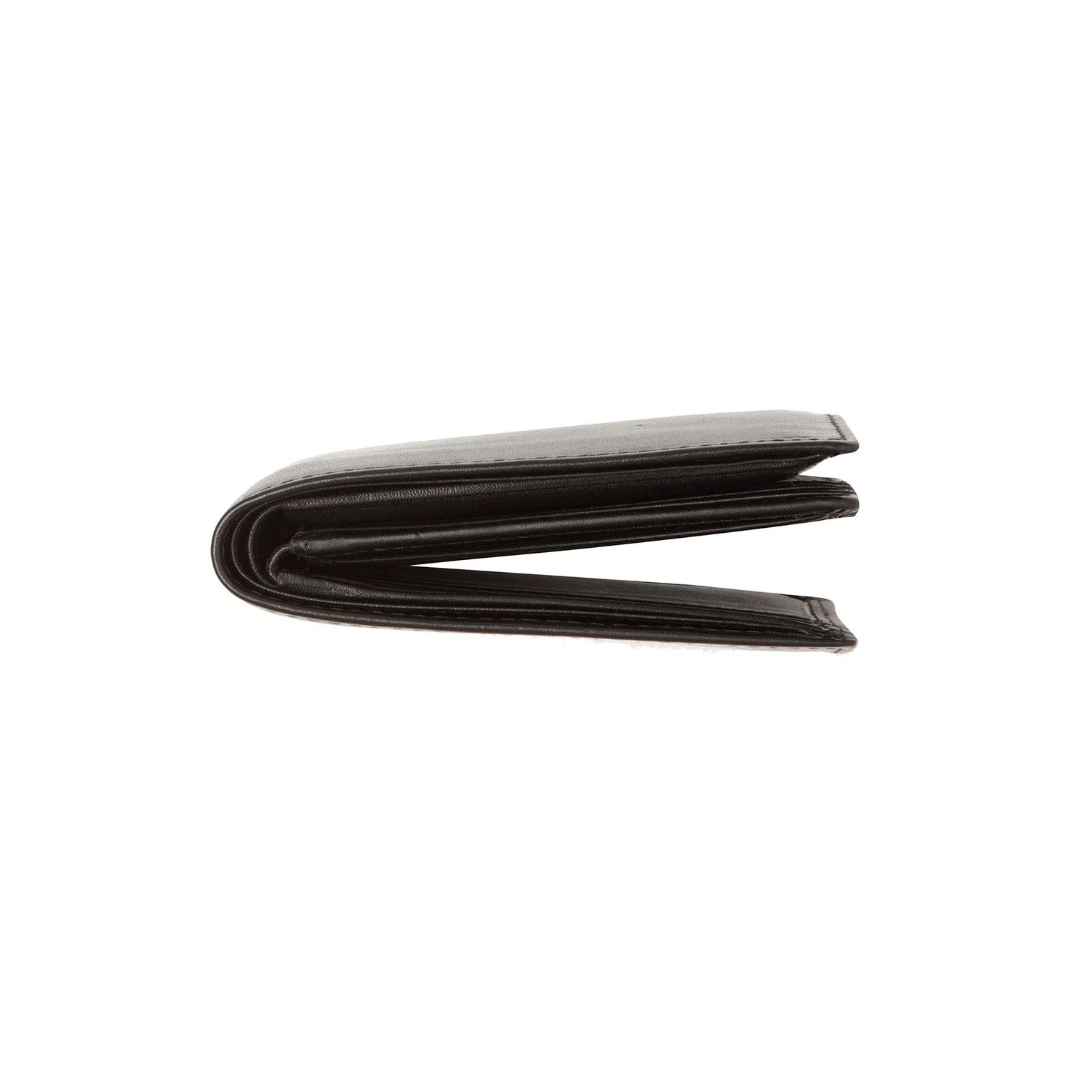 Leather Wallet Black Positano - Image 4