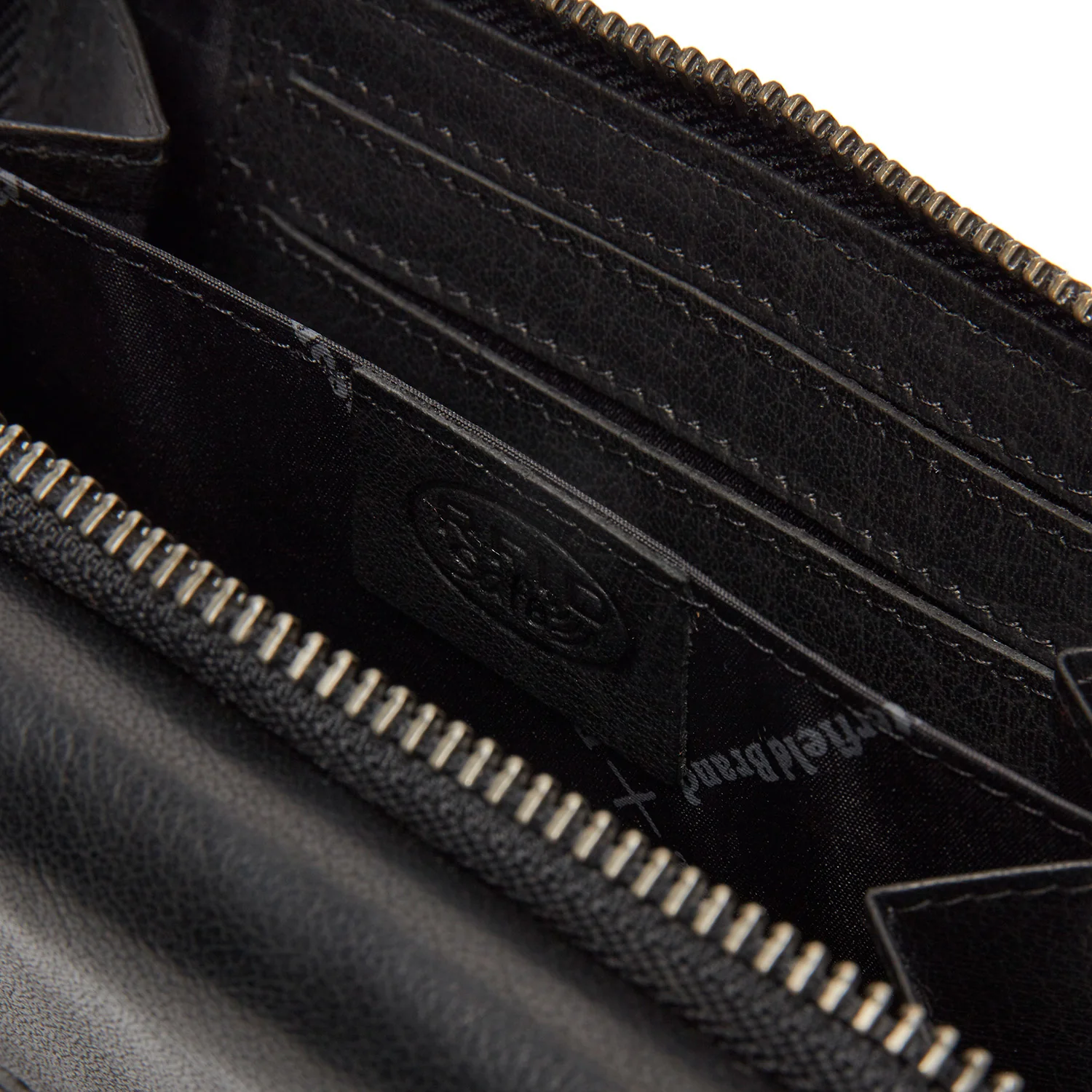 Leather Wallet Black Rhodos - Image 5