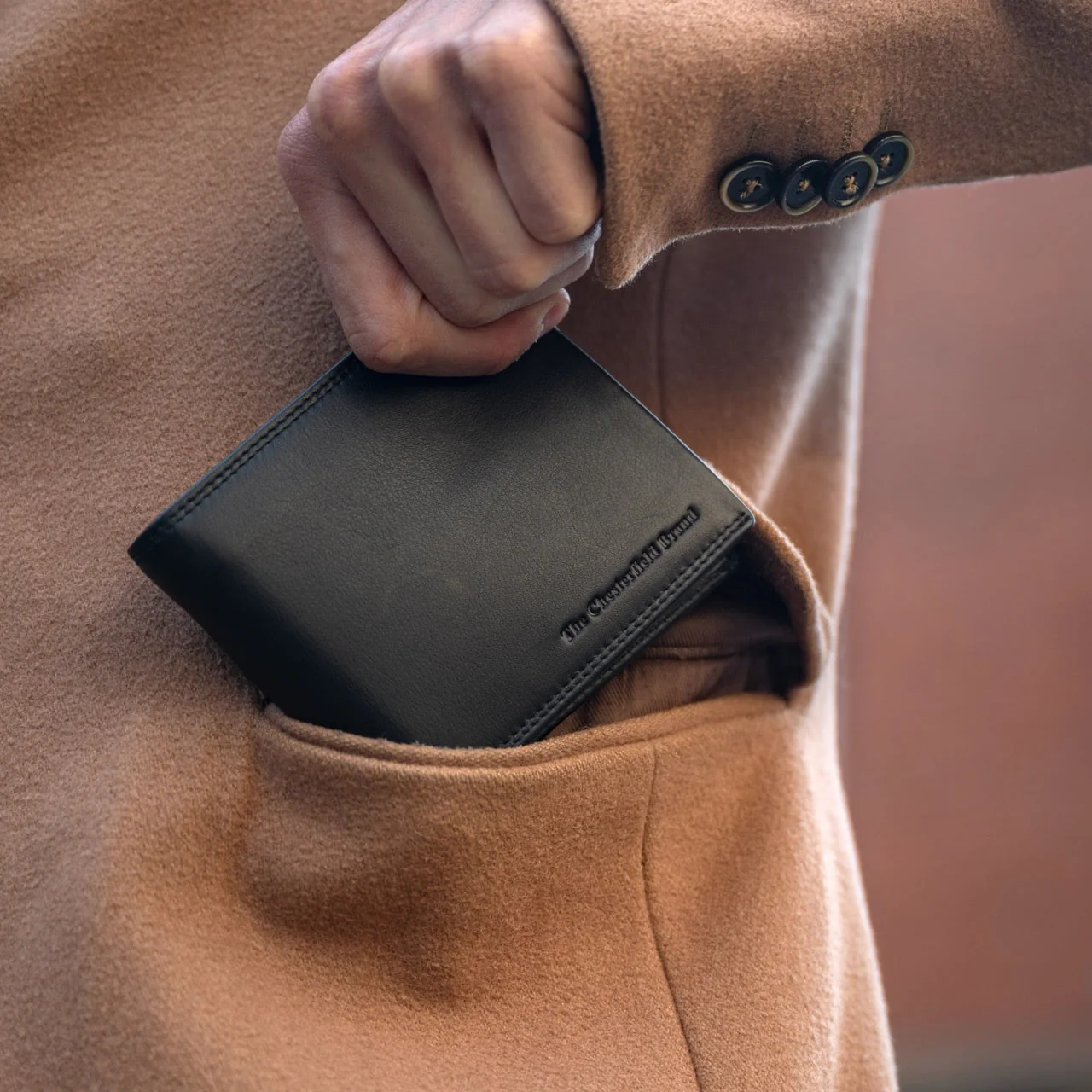 Leather Wallet Black Stephens - Image 3