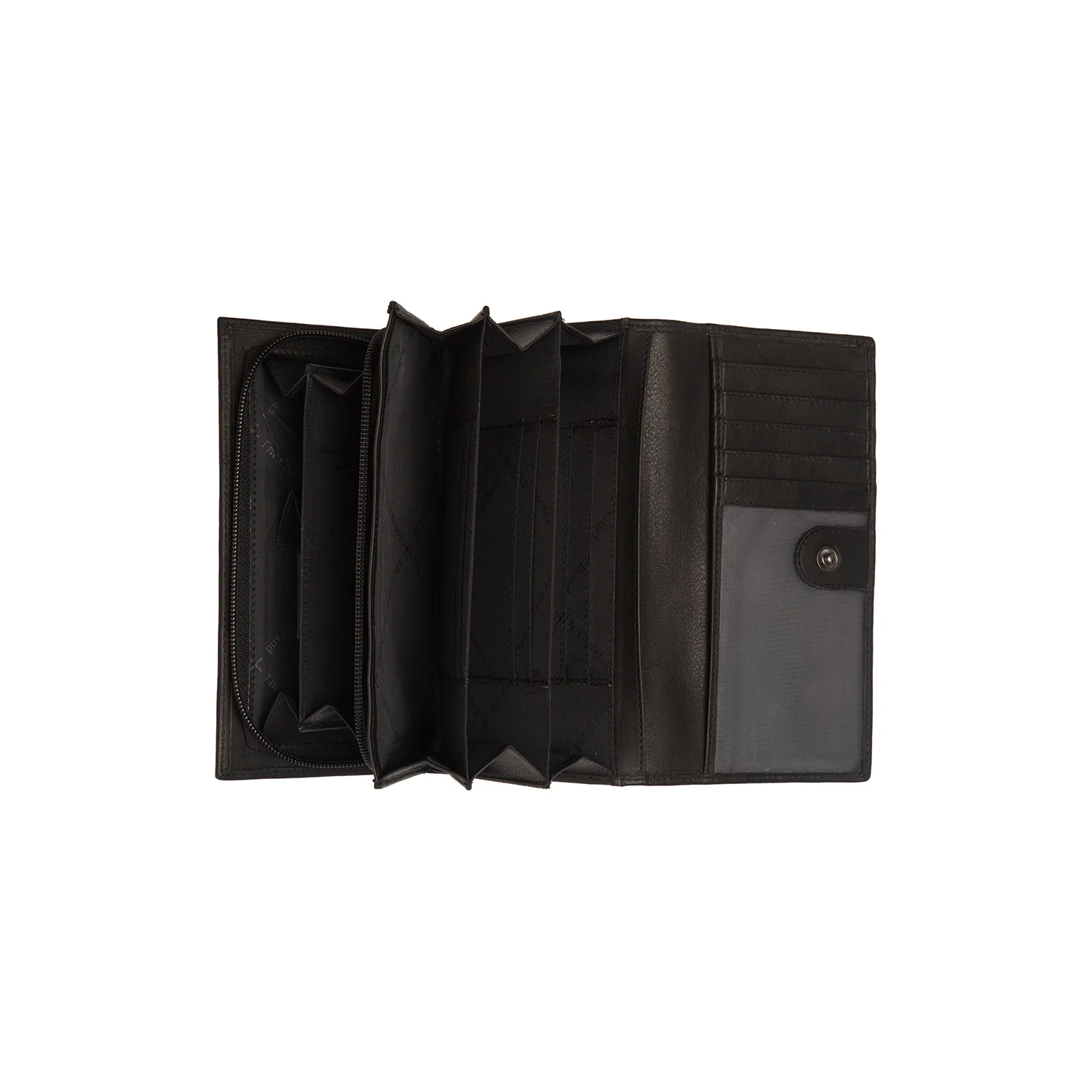Leather Wallet Black Valetta - Image 2