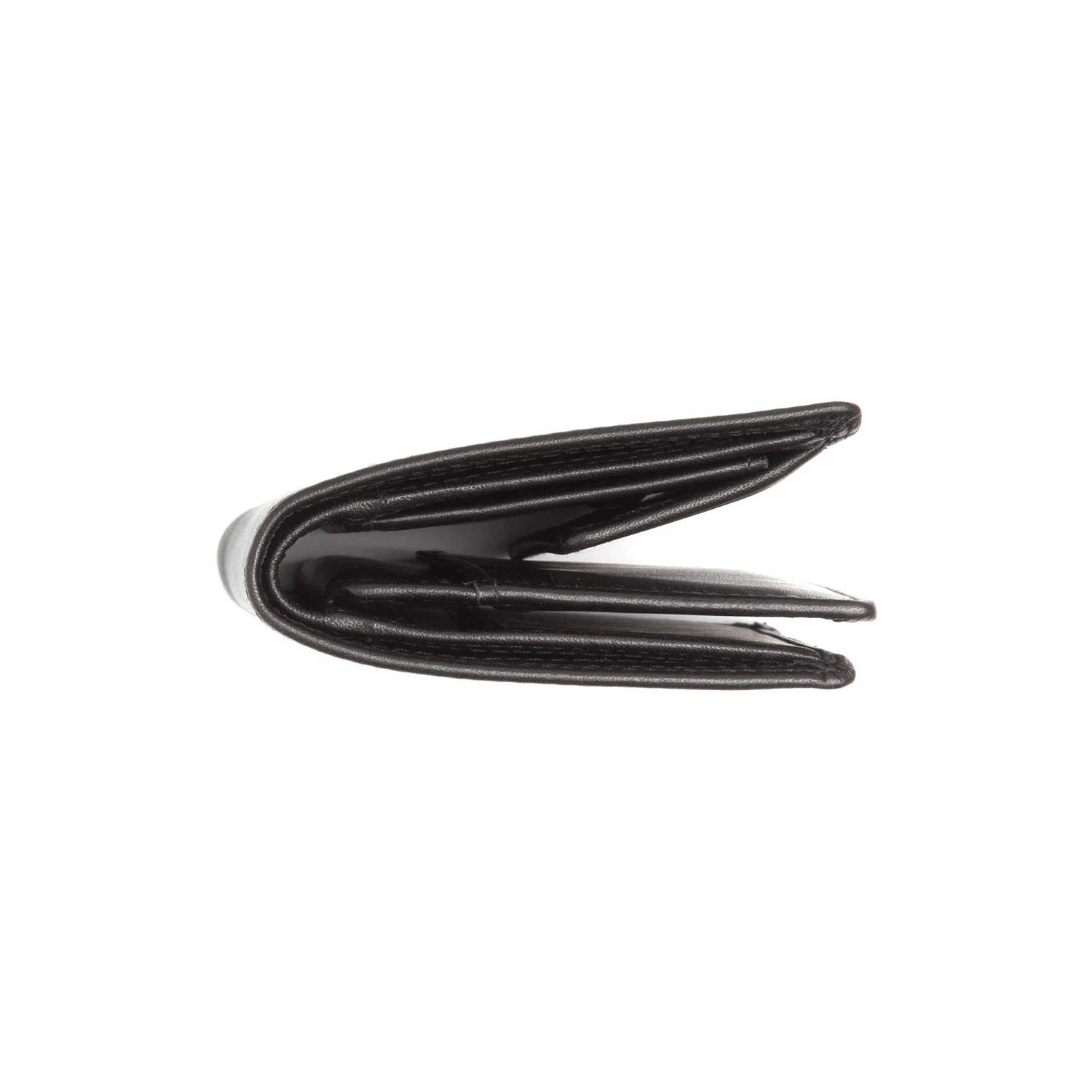 Leather Wallet Black Vincent - Image 3