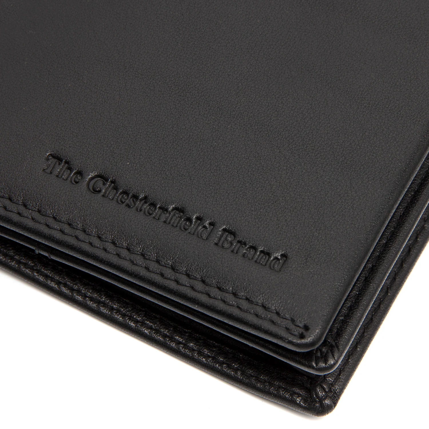 Leather Wallet Black Vincent - Image 4