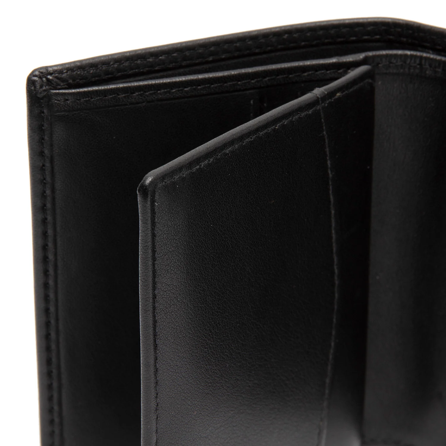 Leather Wallet Black Vincent - Image 5