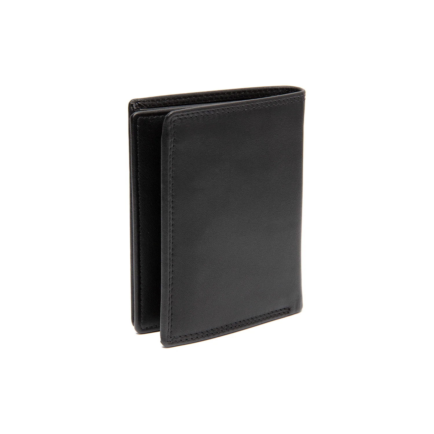 Leather Wallet Black Vincent - Image 6