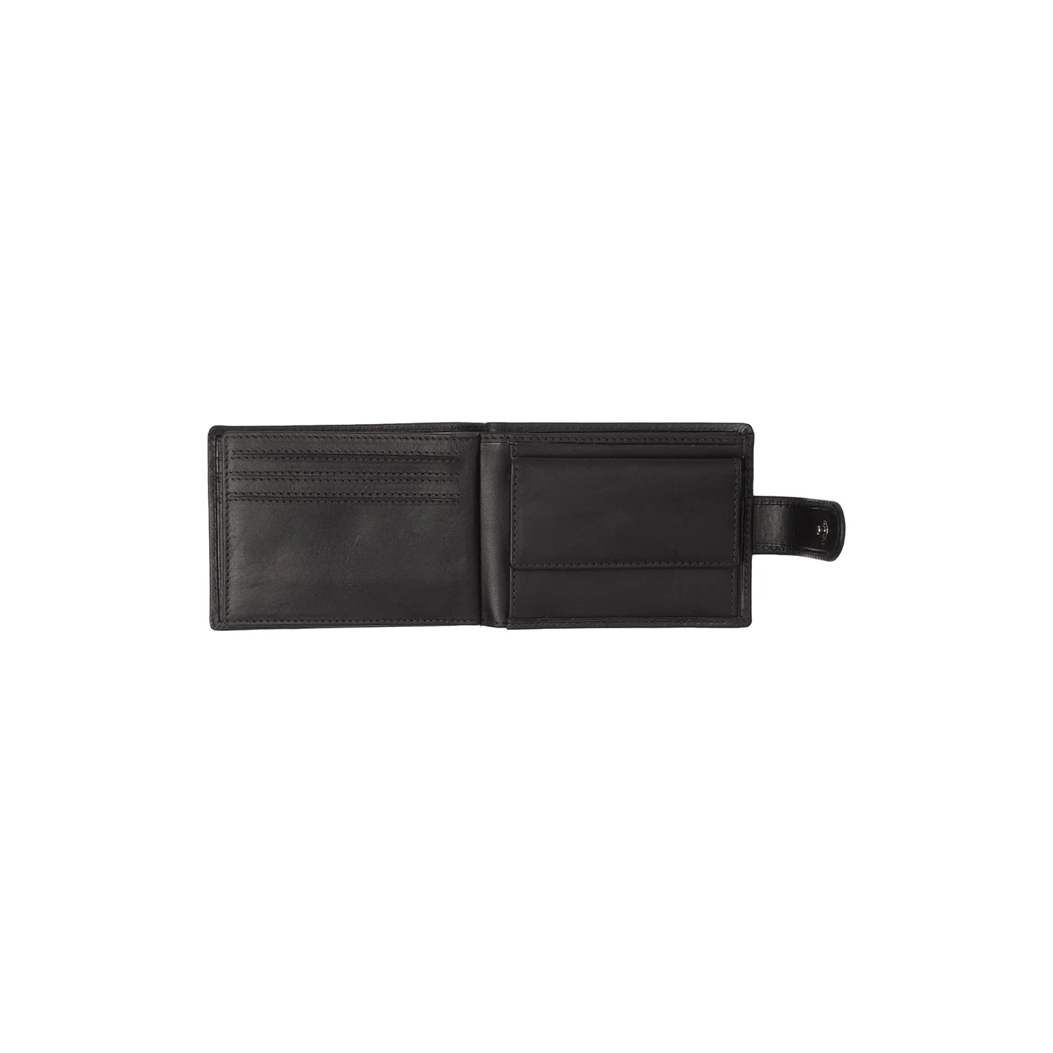 Leather Wallet Black Yamba - Image 2