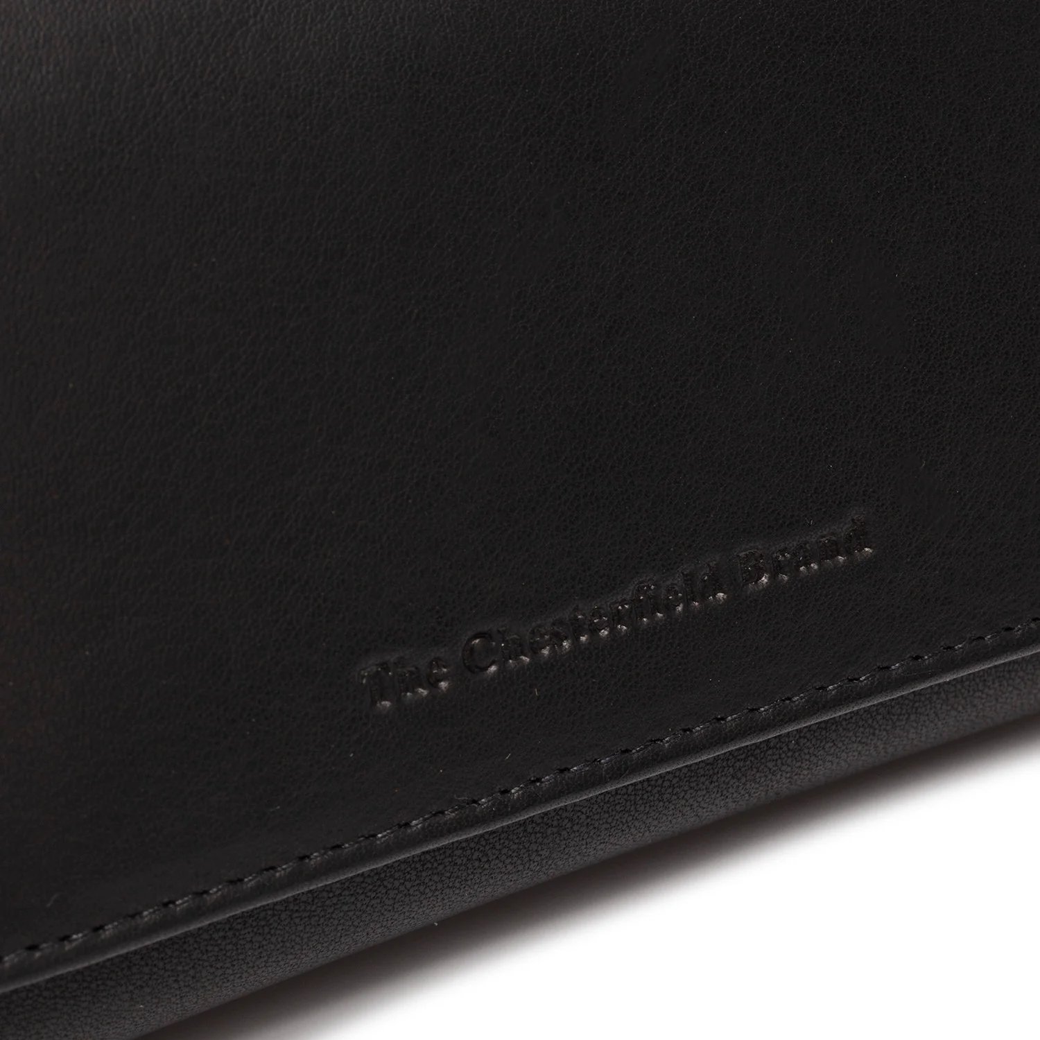 Leather Wallet Black Zelan - Image 2