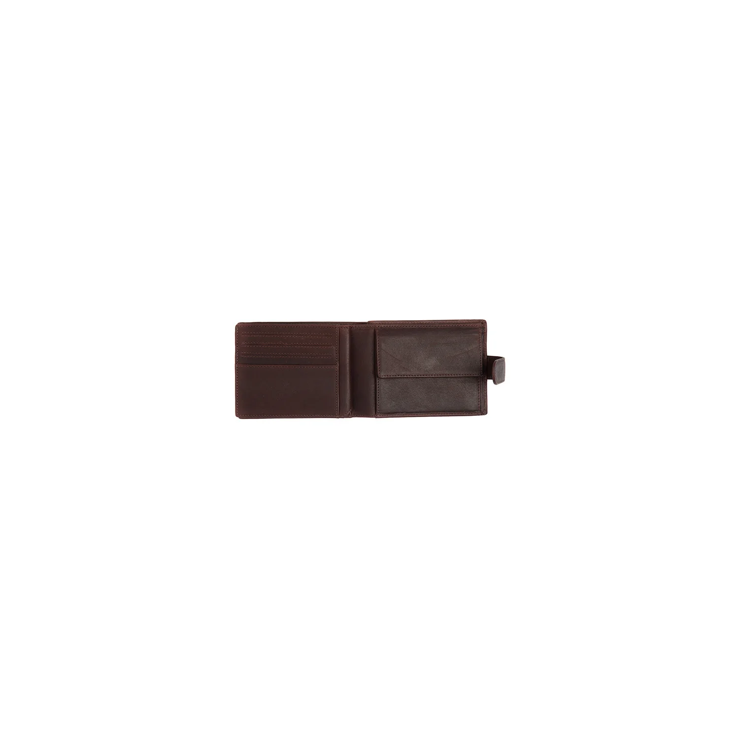 Leather Wallet Brown Curtis - Image 4