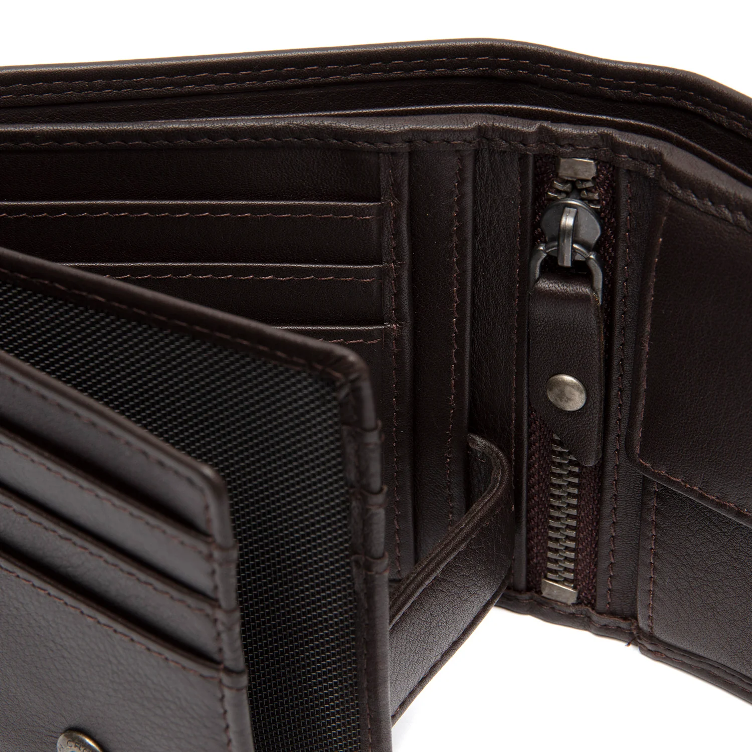 Leather Wallet Brown Hendrick - Image 3
